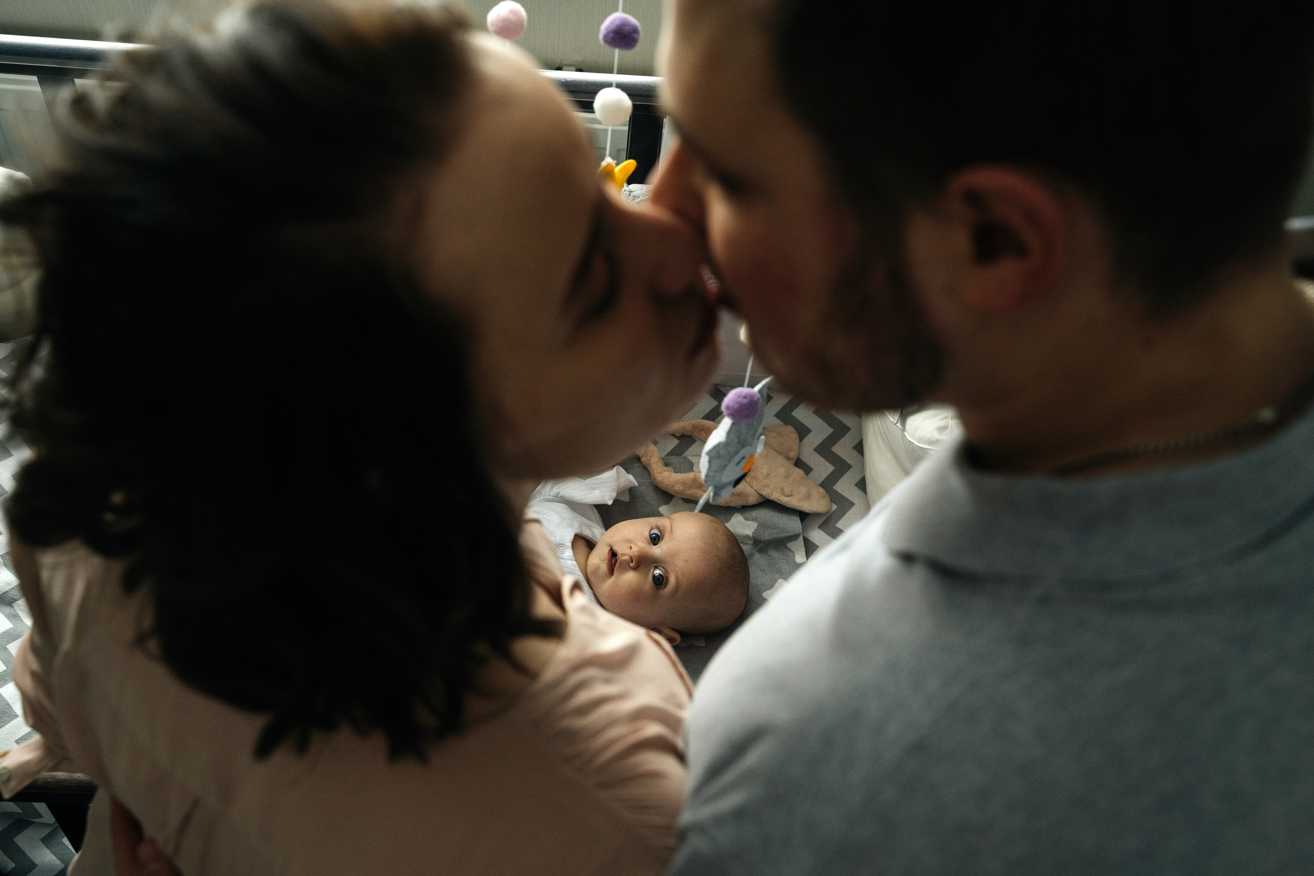 Малышка Мия с мамой Настей и папой Женей. Свадебный и семейный фотограф в Нижнем Новгороде Коданева Ольга