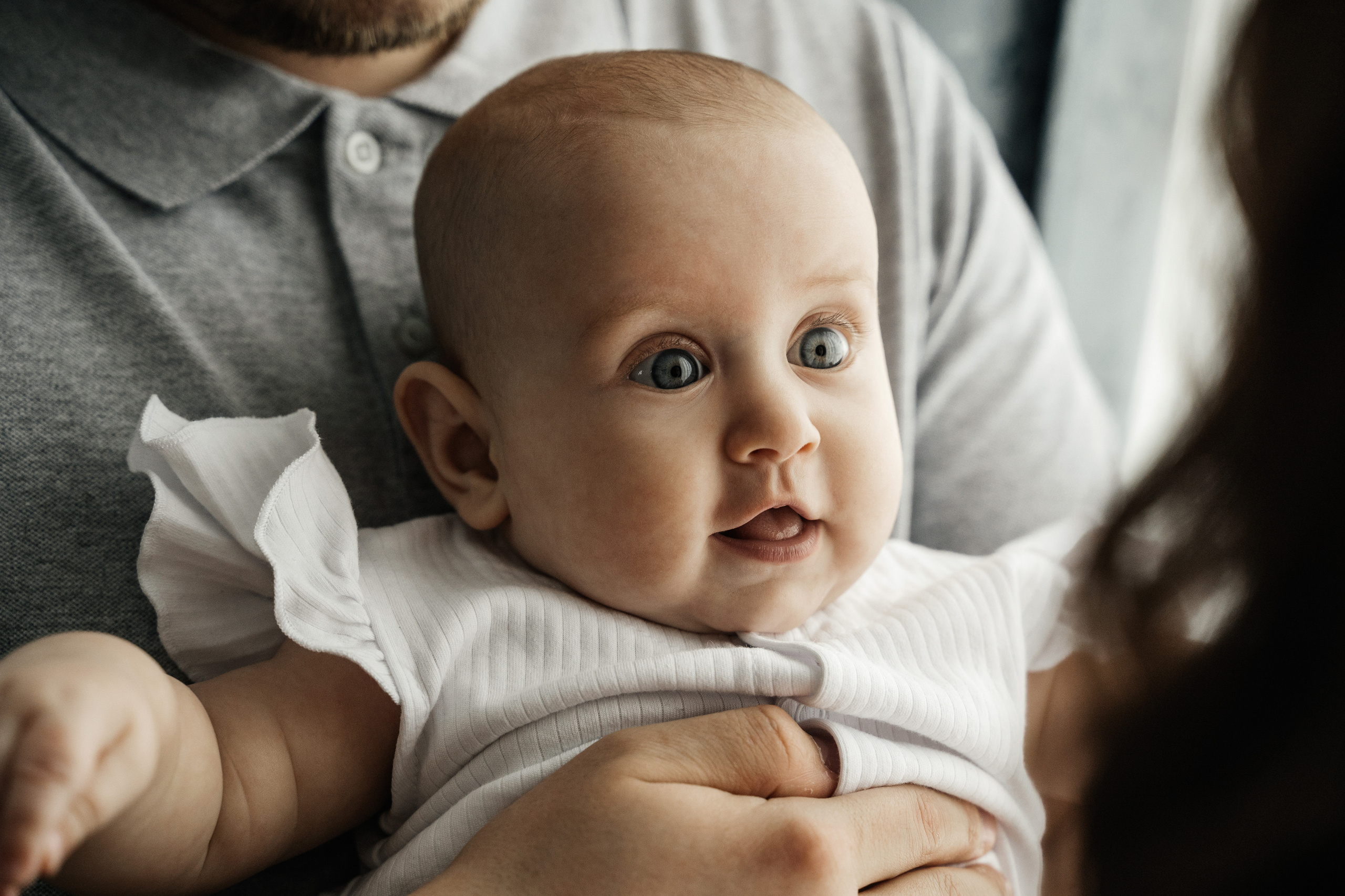 Малышка Мия с мамой Настей и папой Женей. Свадебный и семейный фотограф в Нижнем Новгороде Коданева Ольга