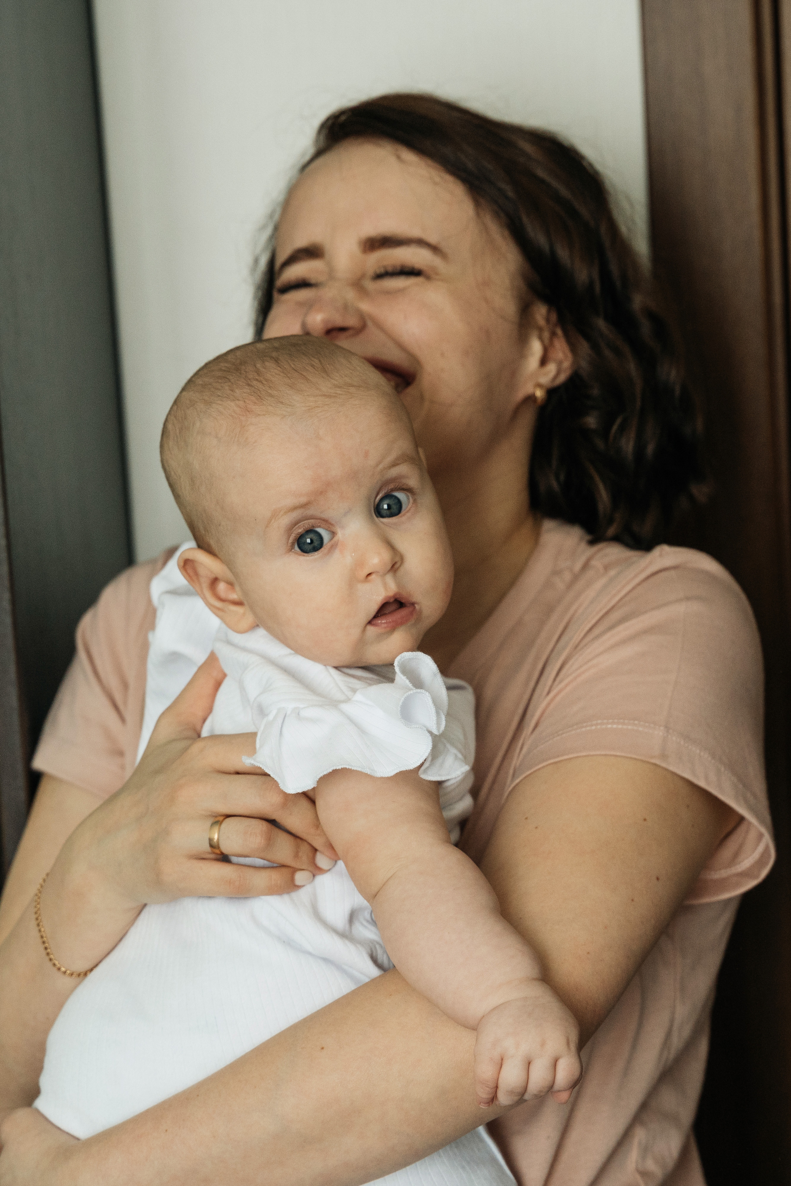 Малышка Мия с мамой Настей и папой Женей. Свадебный и семейный фотограф в Нижнем Новгороде Коданева Ольга