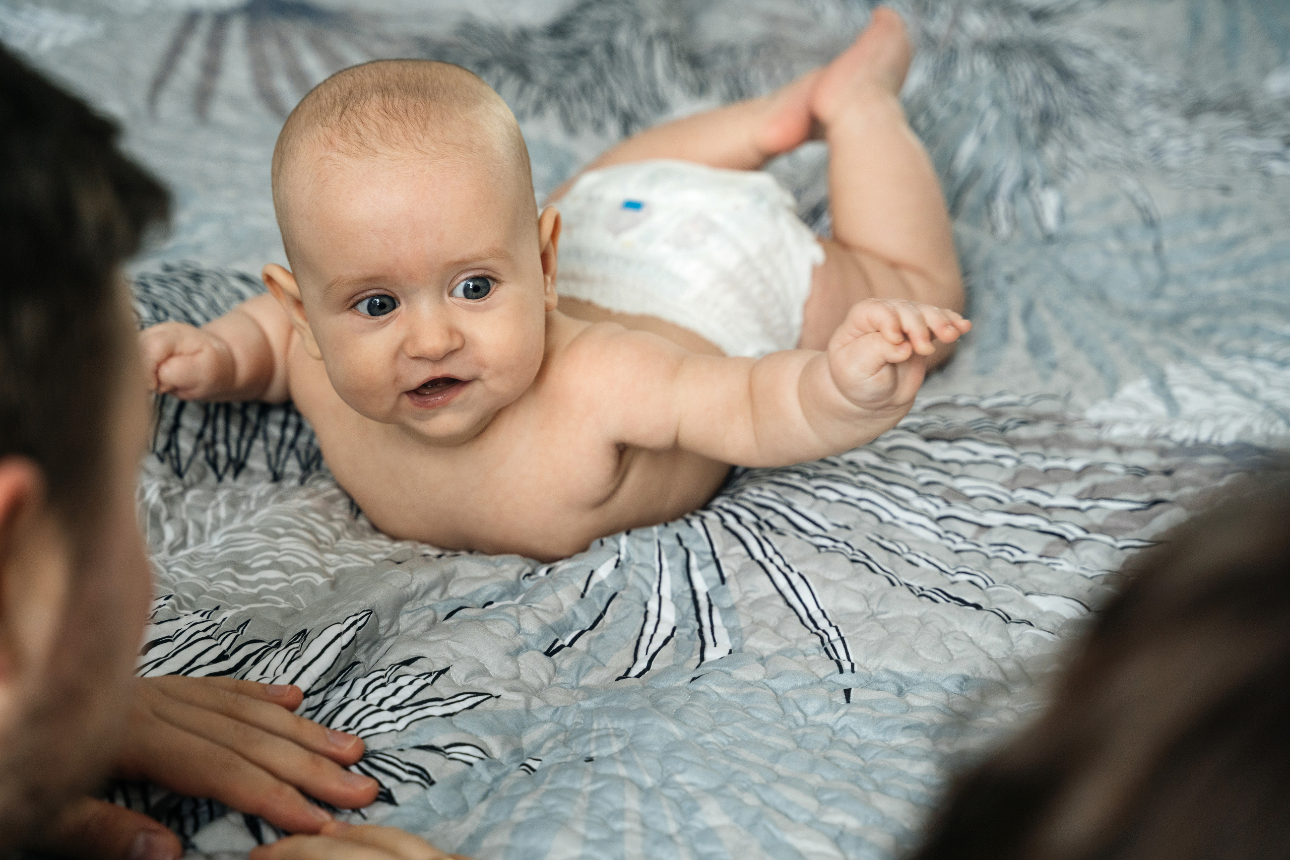 Малышка Мия с мамой Настей и папой Женей. Свадебный и семейный фотограф в Нижнем Новгороде Коданева Ольга