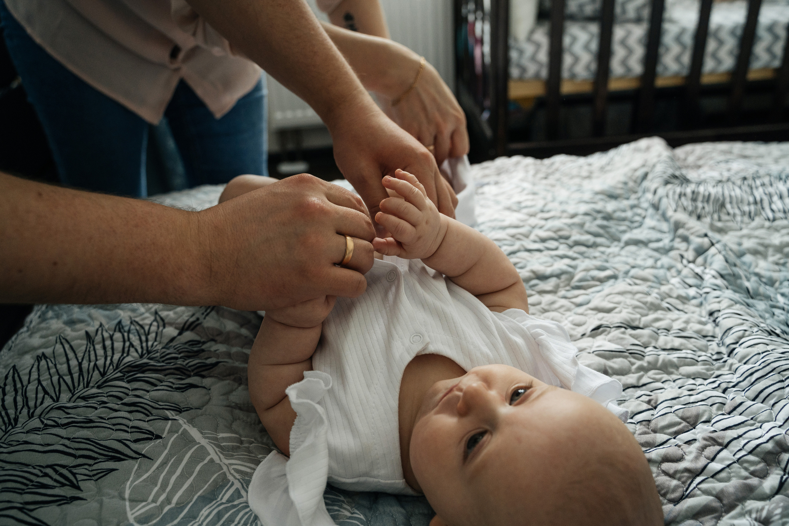 Малышка Мия с мамой Настей и папой Женей. Свадебный и семейный фотограф в Нижнем Новгороде Коданева Ольга