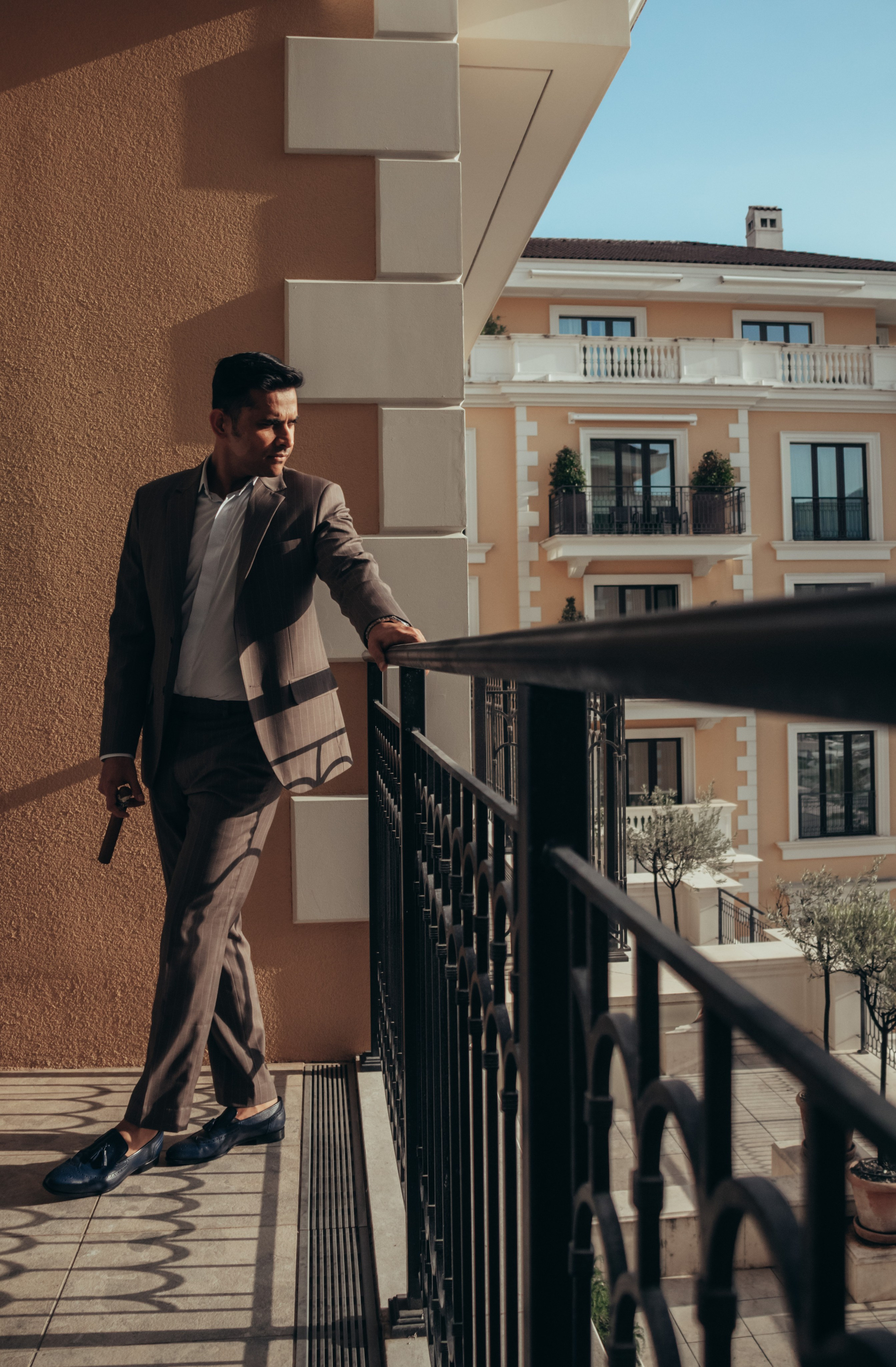 Nisha & Bharat Montenegrin anniversary. Portrait photographer in Tivat Montenegro Katerina Kirsanova