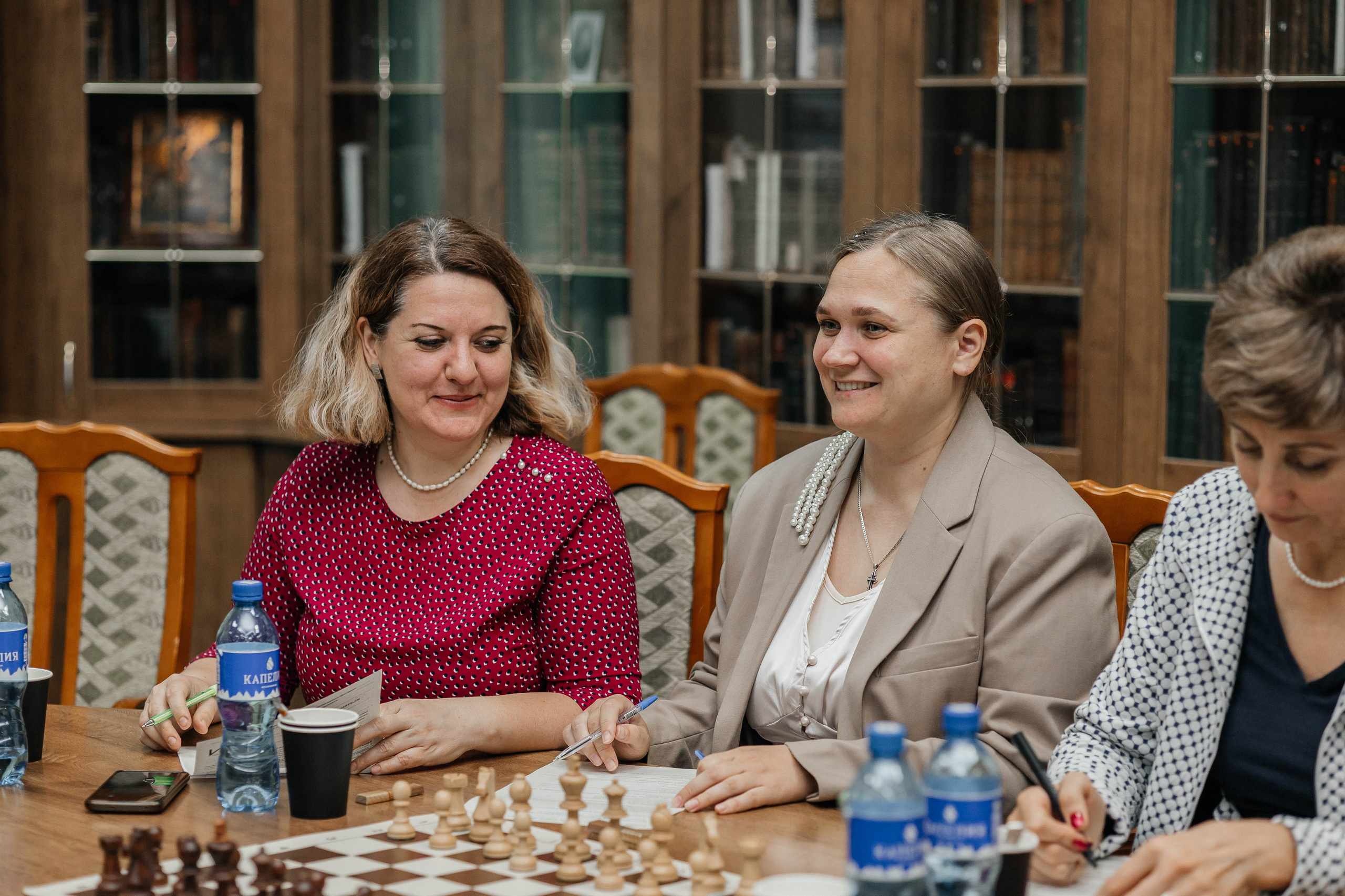 Награждение шахматной федерации