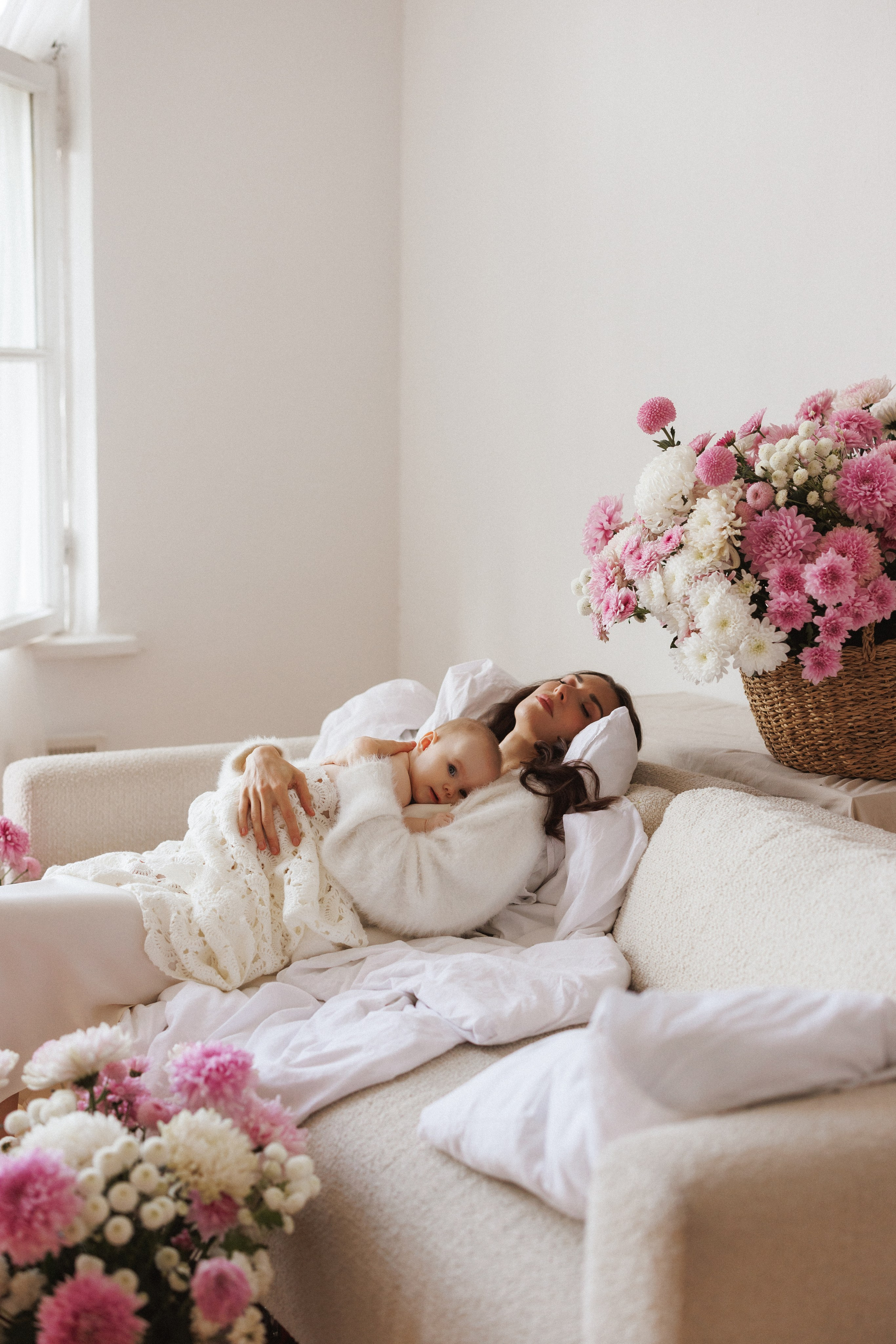 Фотосессия материнства, в фотостудии «Space JOBS», город Краснодар. Семейный и детский фотограф в Краснодаре Анна Трашкова