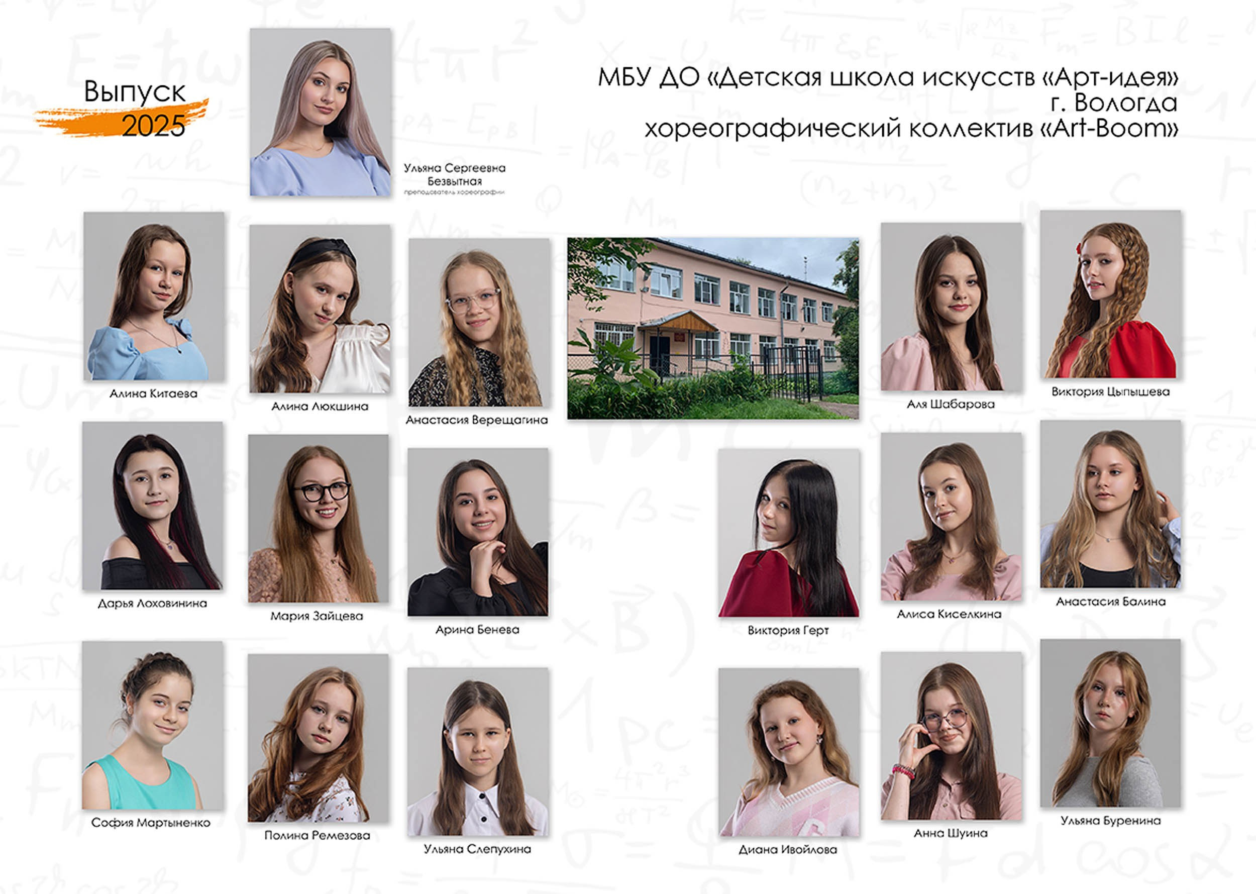 Выпуск 2025 | Хореографический коллектив «Art-Boom»МБУ ДО «Детская школа искусств «Арт-идея» г. Вологда