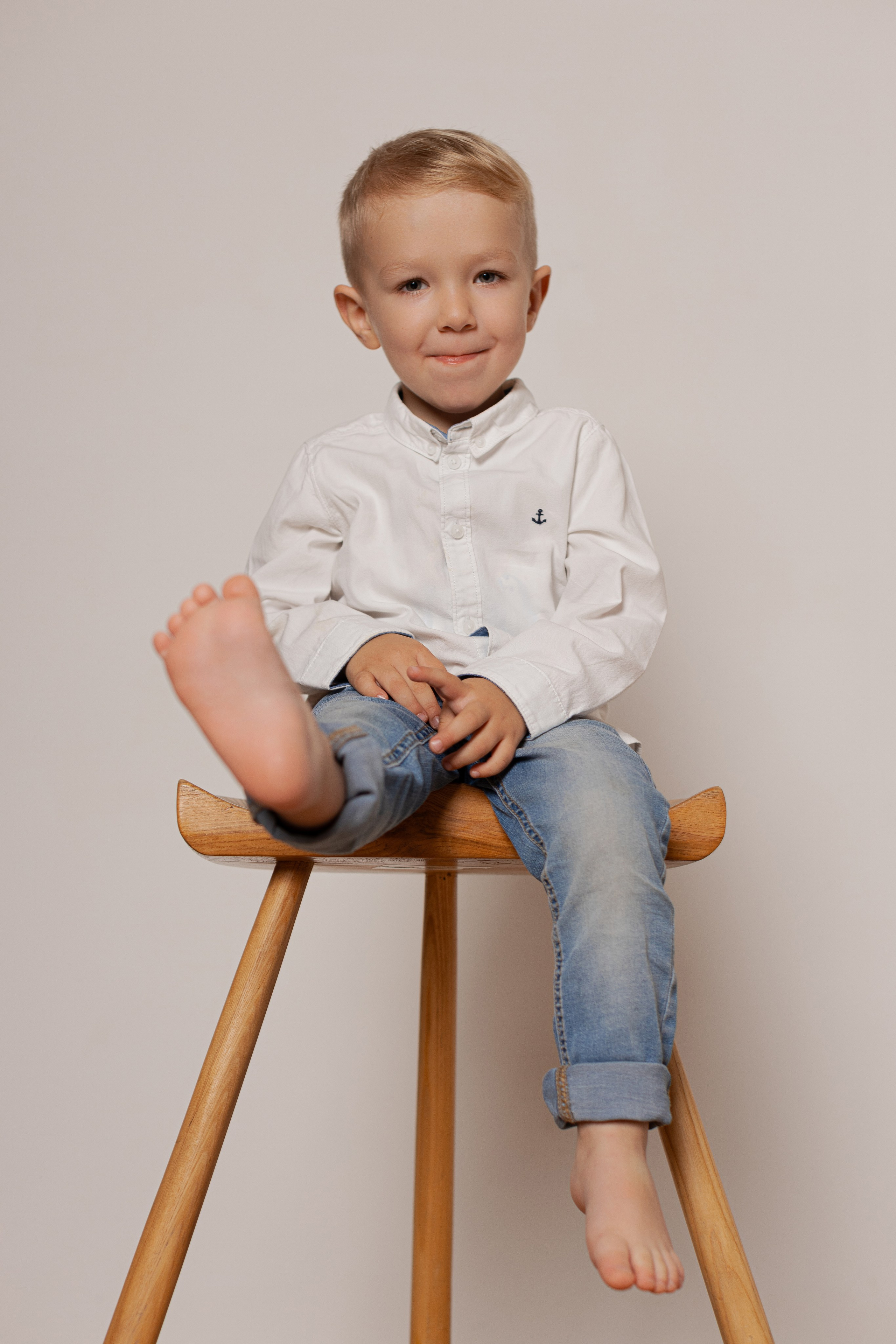 В студии. Фотограф Анастасия Пинчук