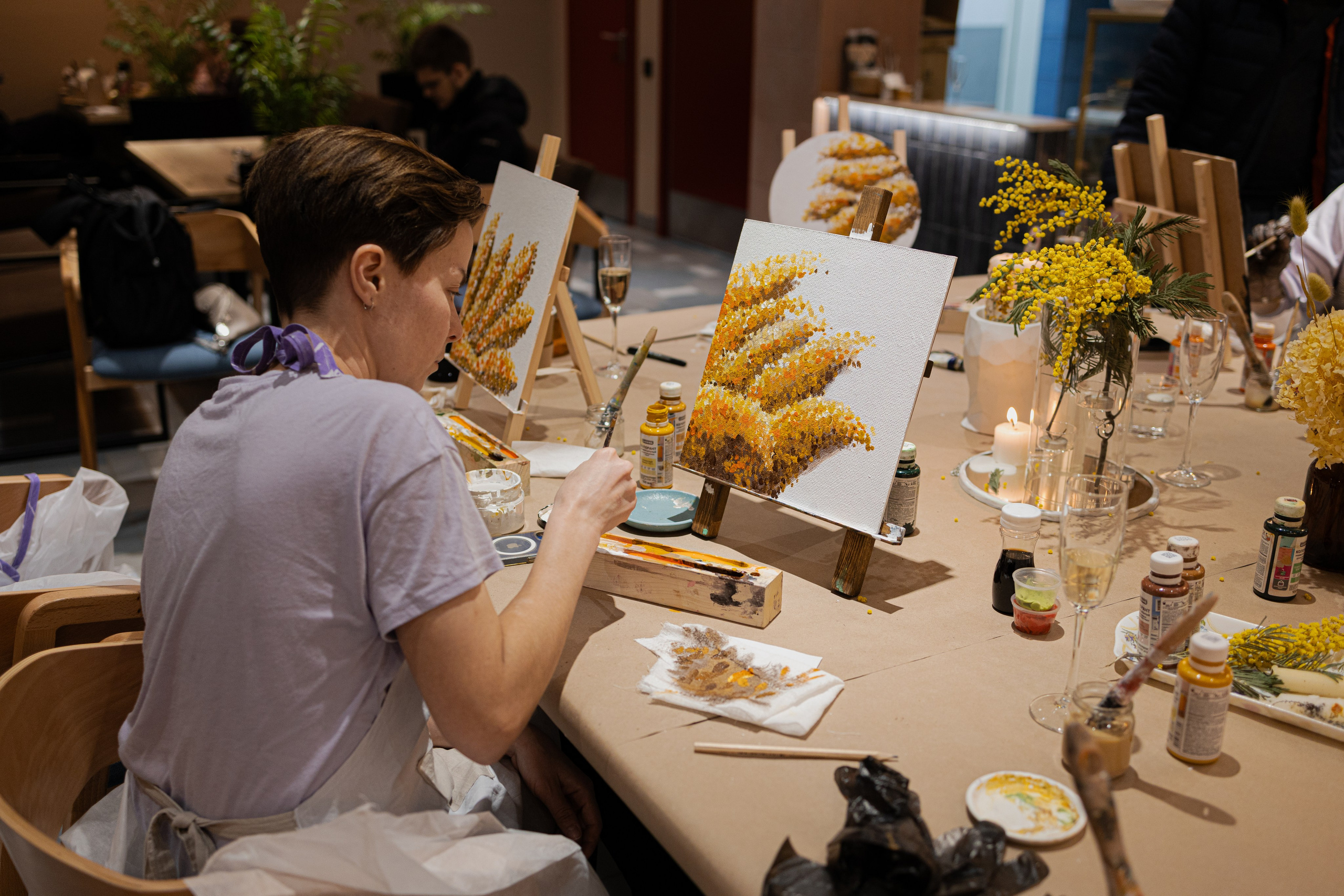 МК Мимоза. Анастасия Ракчеева Художник