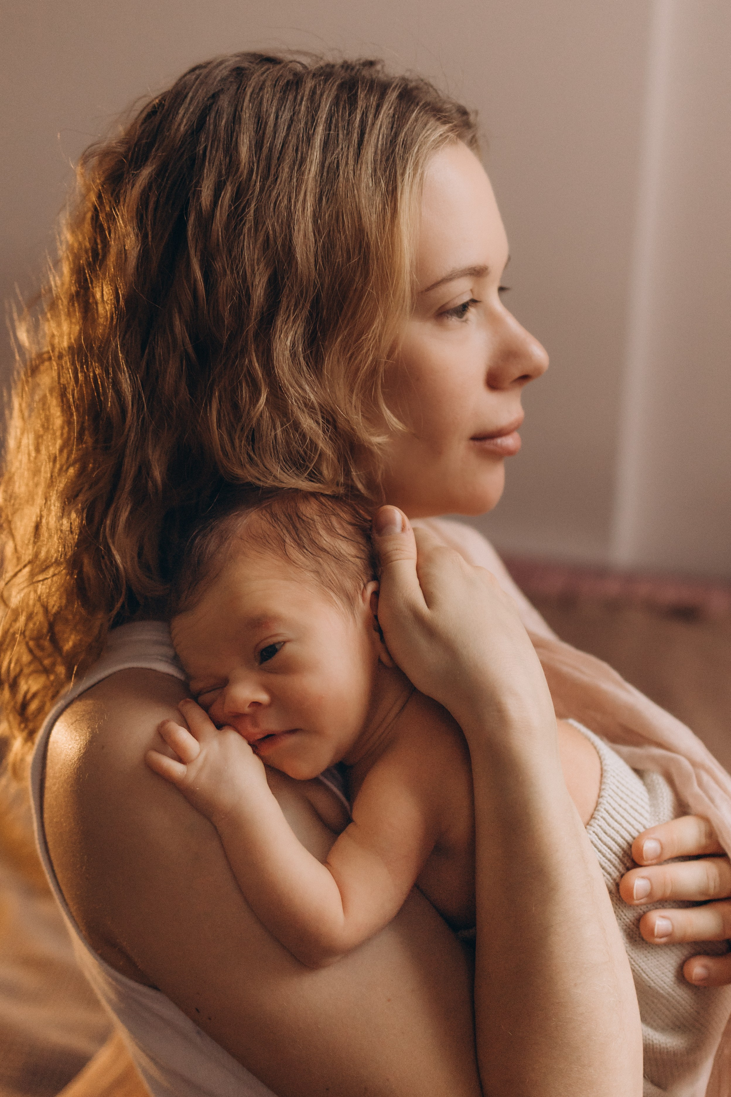 Мирон 1 неделька. Семейный и детский фотограф, женский портрет Москва Светлана Мертикова