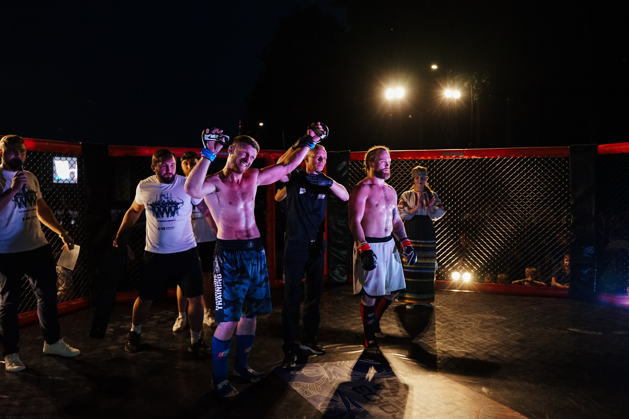 Вечер боев в ЦПКиО. Фотограф Надежда Погребняк | Рязань | Москва