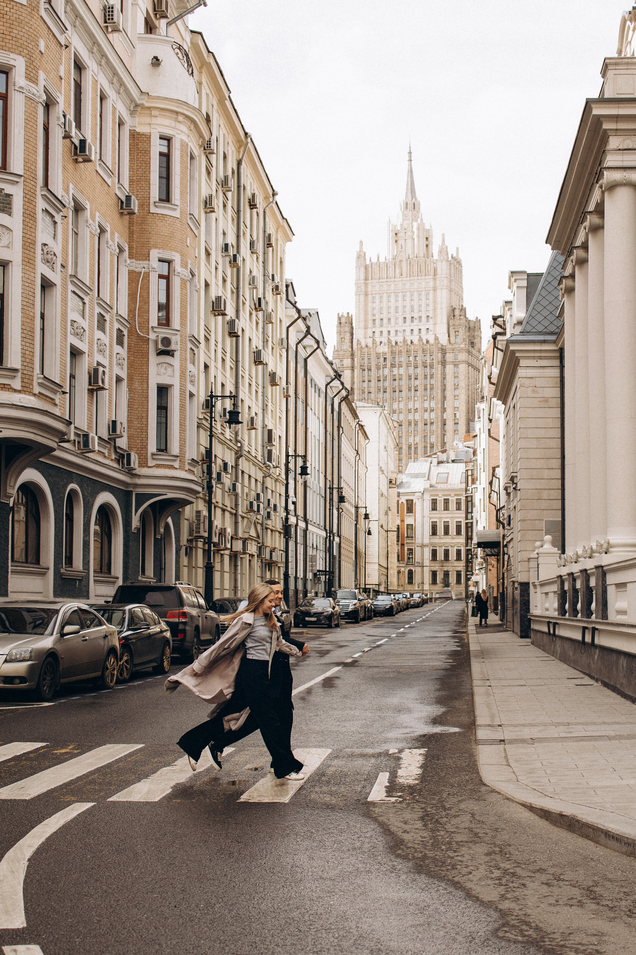 Даша и Влад, прогулка по Москве. Семейный фотограф в Москве Марина Петра