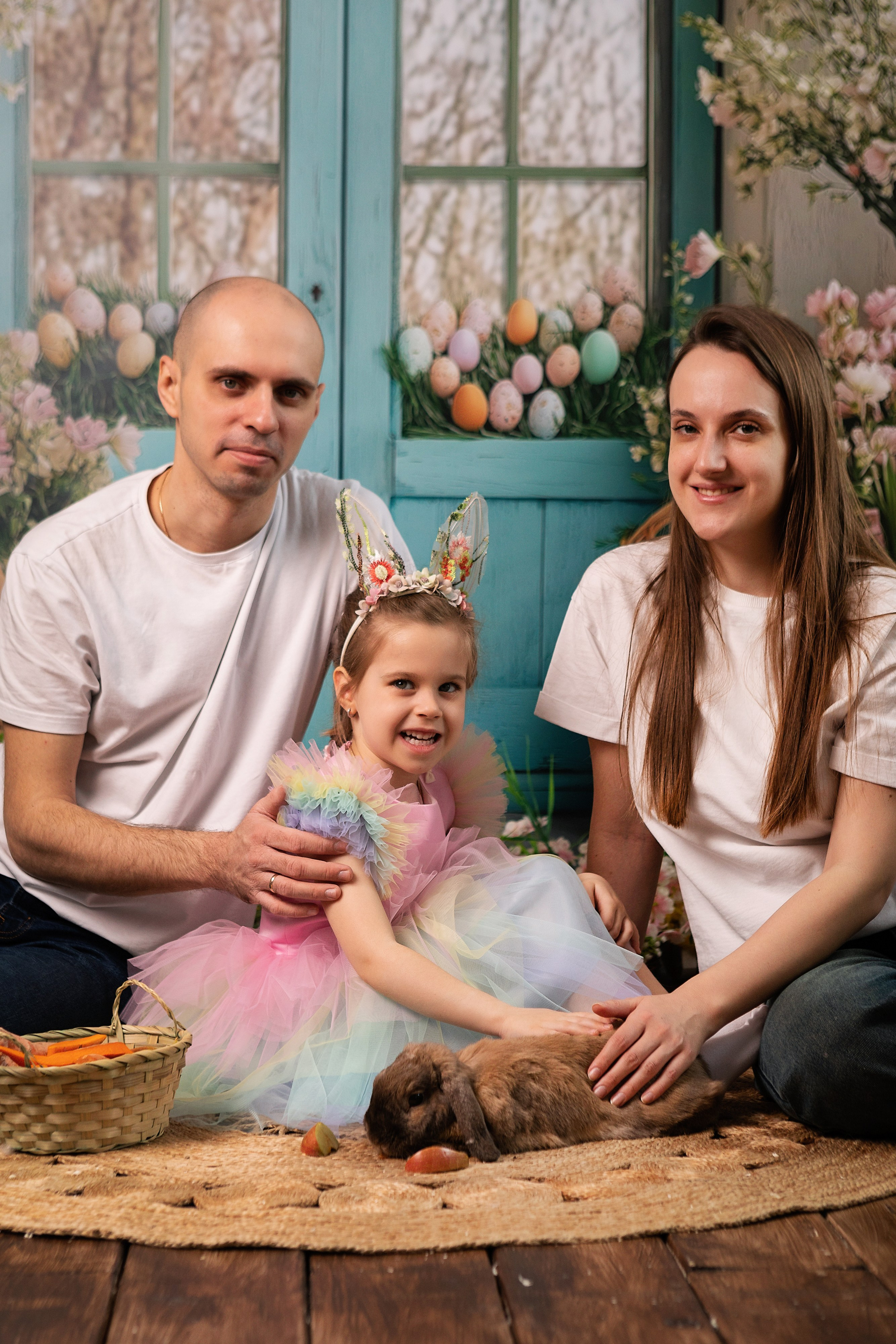 Фотопроект Пасхальный с кроликами. ФОТОГРАФ НА ГОДИК, БЕРЕМЕННОСТИ, НОВОРОЖДЕННЫХ, КРЕЩЕНИЯ МОСКВА