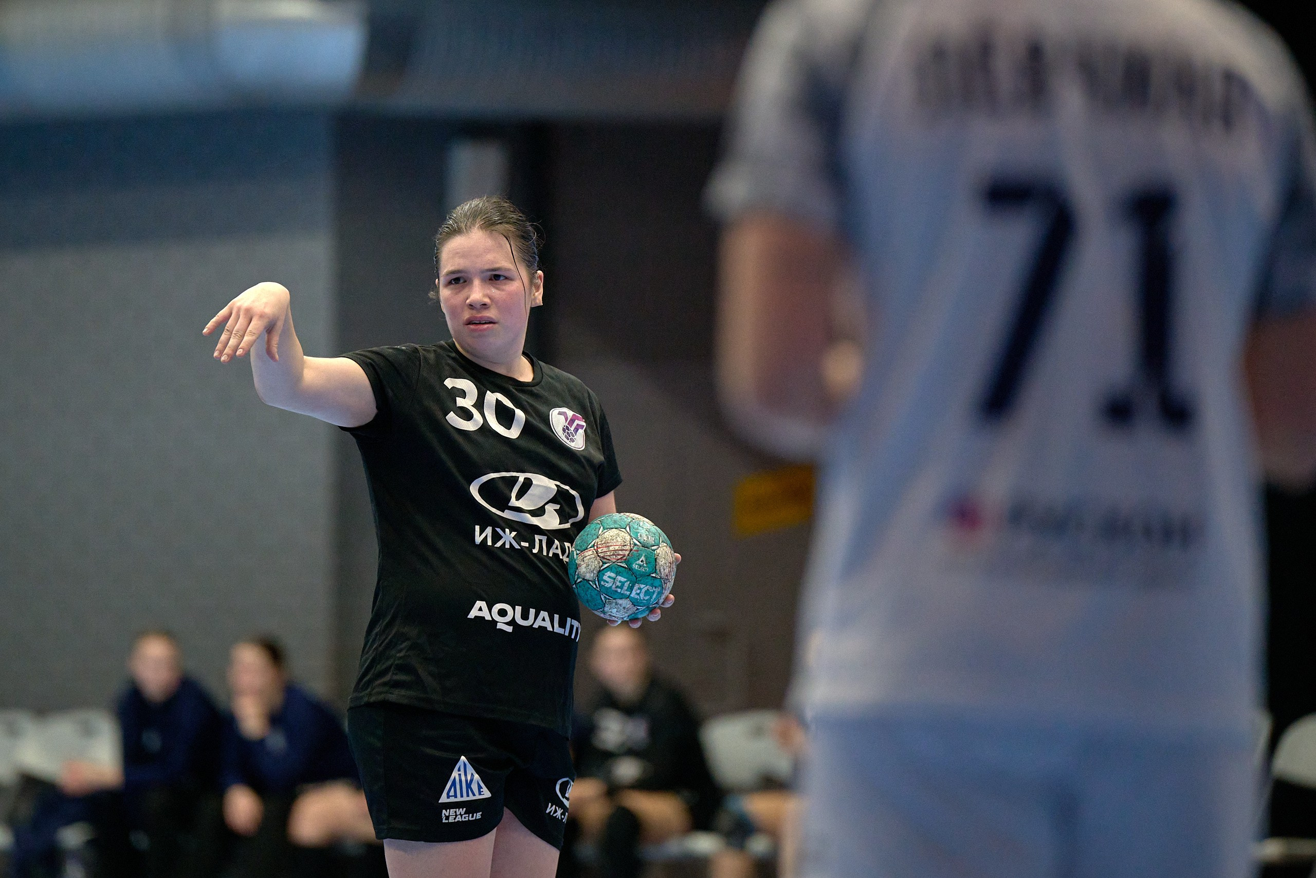 Гандбол. OLIMPBET Суперлига. «Университет» — «ЦСКА». Спортивный репортажный фотограф в Ижевске Сергей Мерзляков