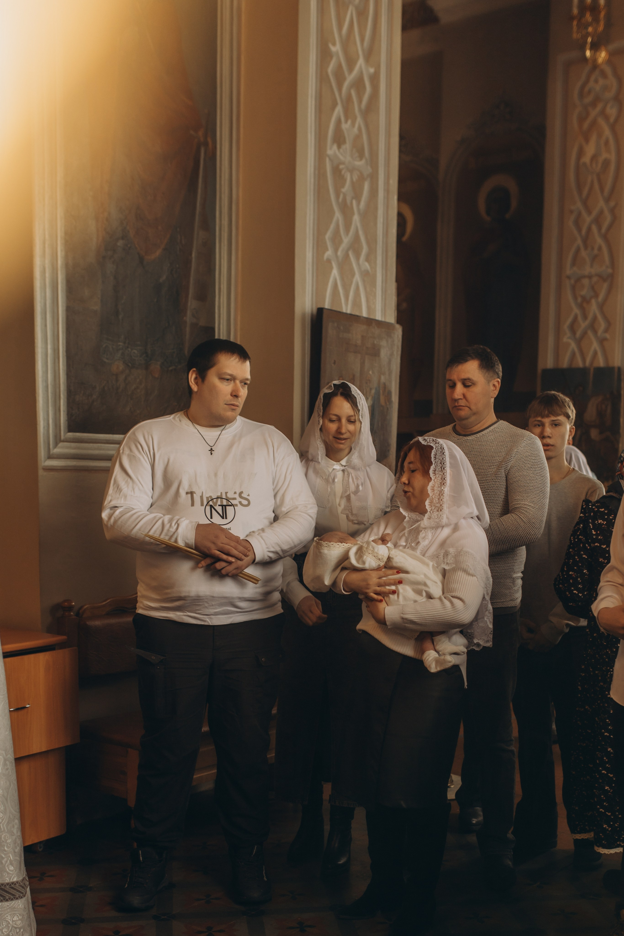 Таинство крещения Таисии. Фотограф Юлия Хакимова / Казань/ Чистополь