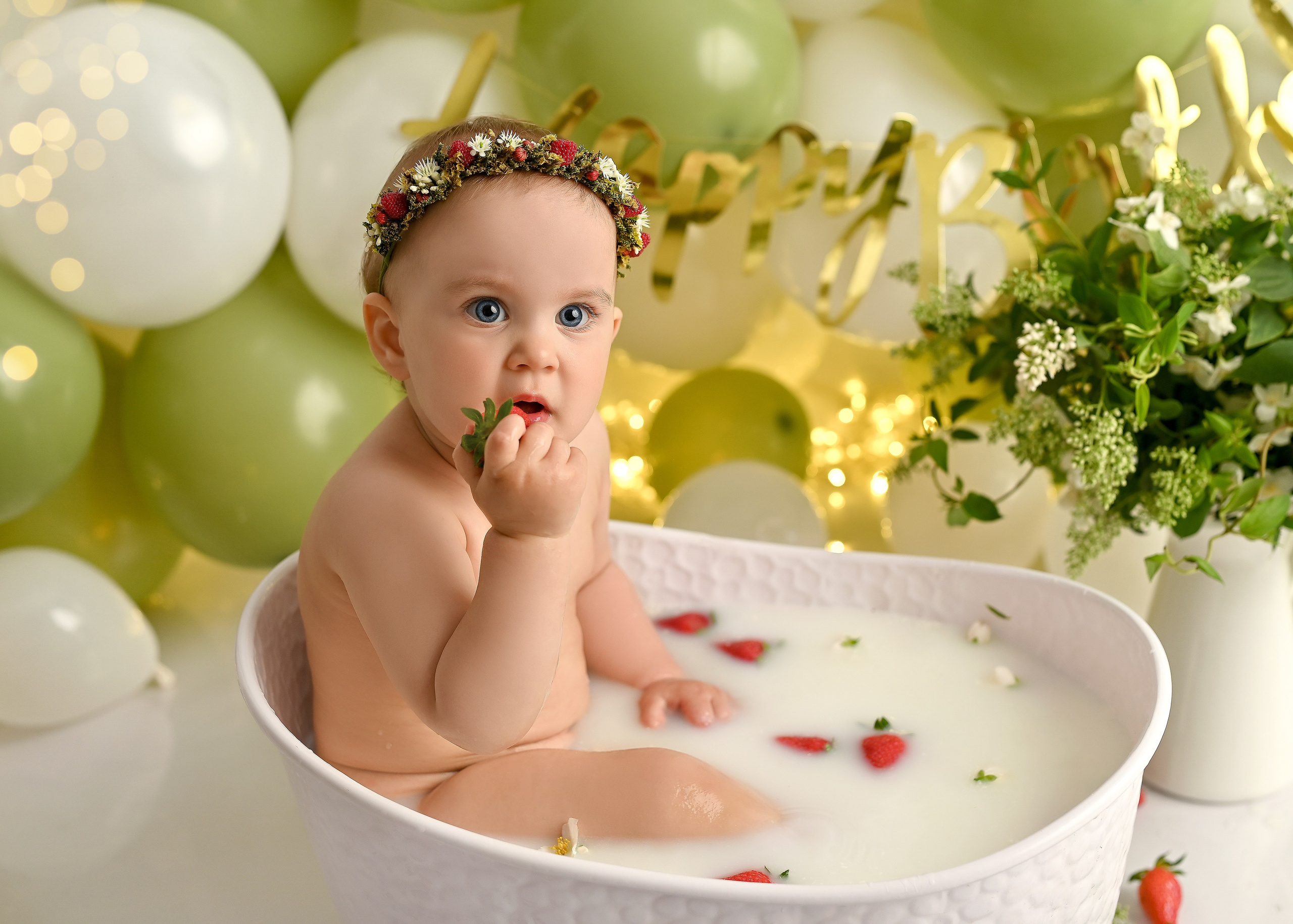 Годики. Фотограф новорождённых малышей в Краснодаре Татьяна Нагорная