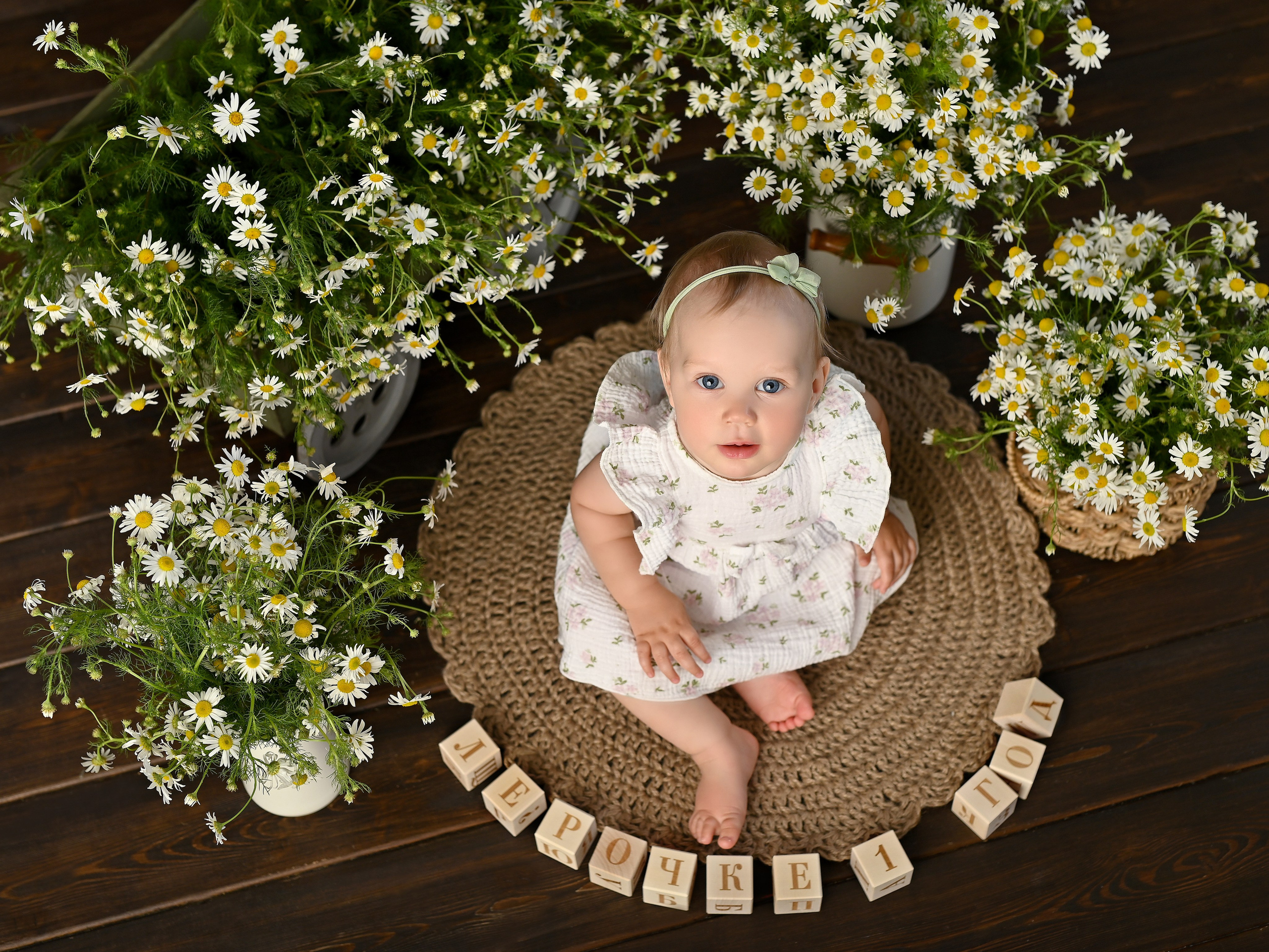 Годики. Фотограф новорождённых малышей в Краснодаре Татьяна Нагорная