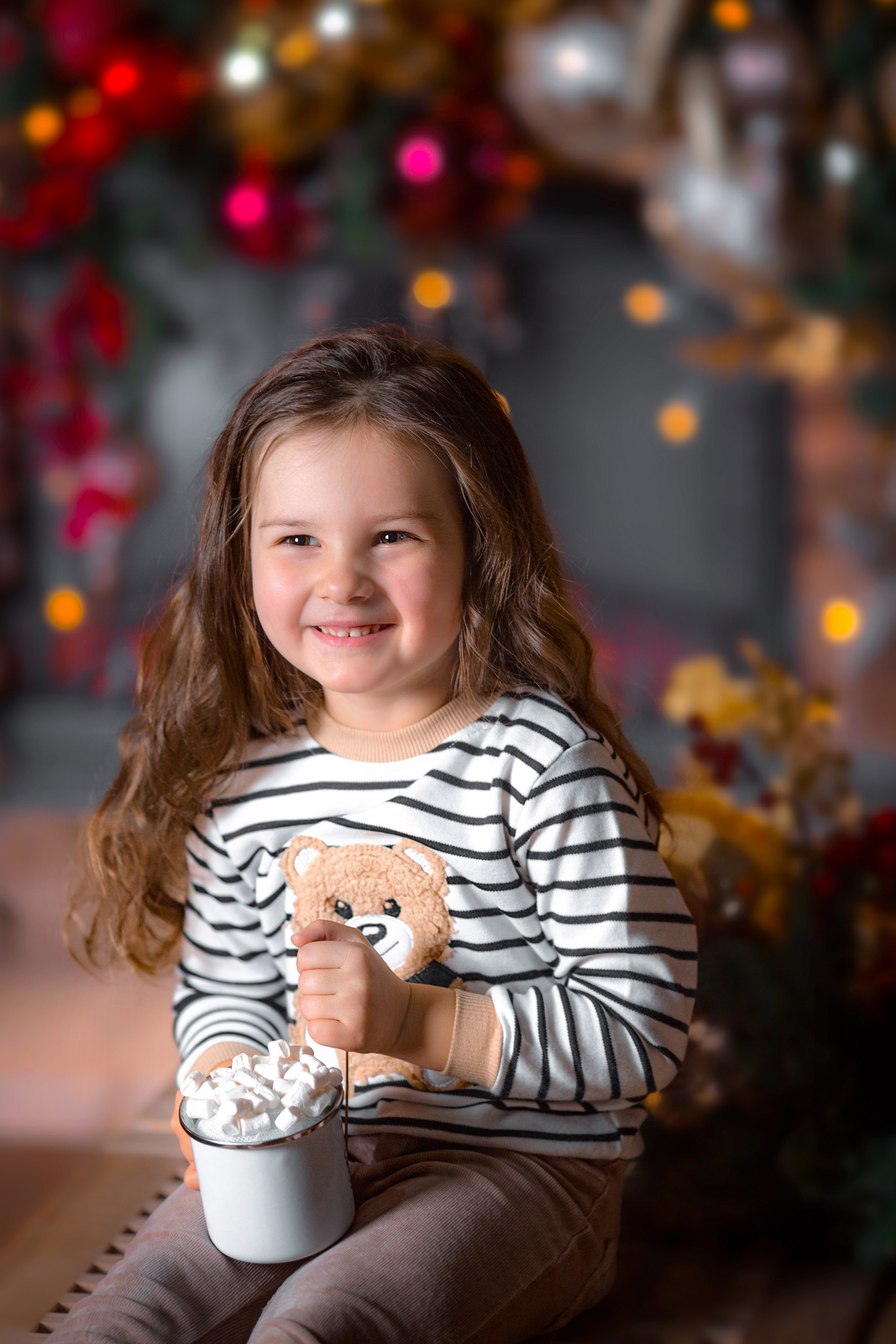 Фотосессия Новогодняя семья Журбенко. Фотограф в Москве Оксана Цехмистер