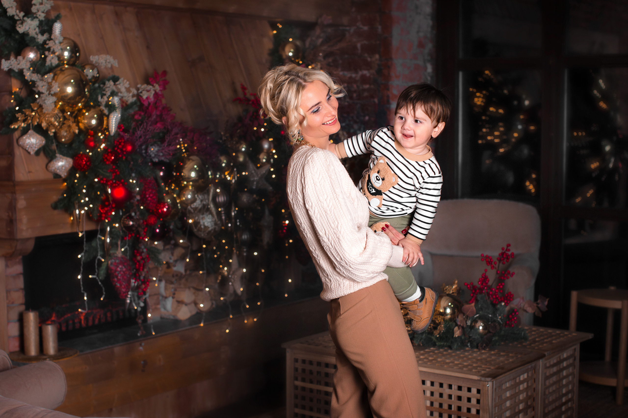 Фотосессия Новогодняя семья Журбенко. Фотограф в Москве Оксана Цехмистер