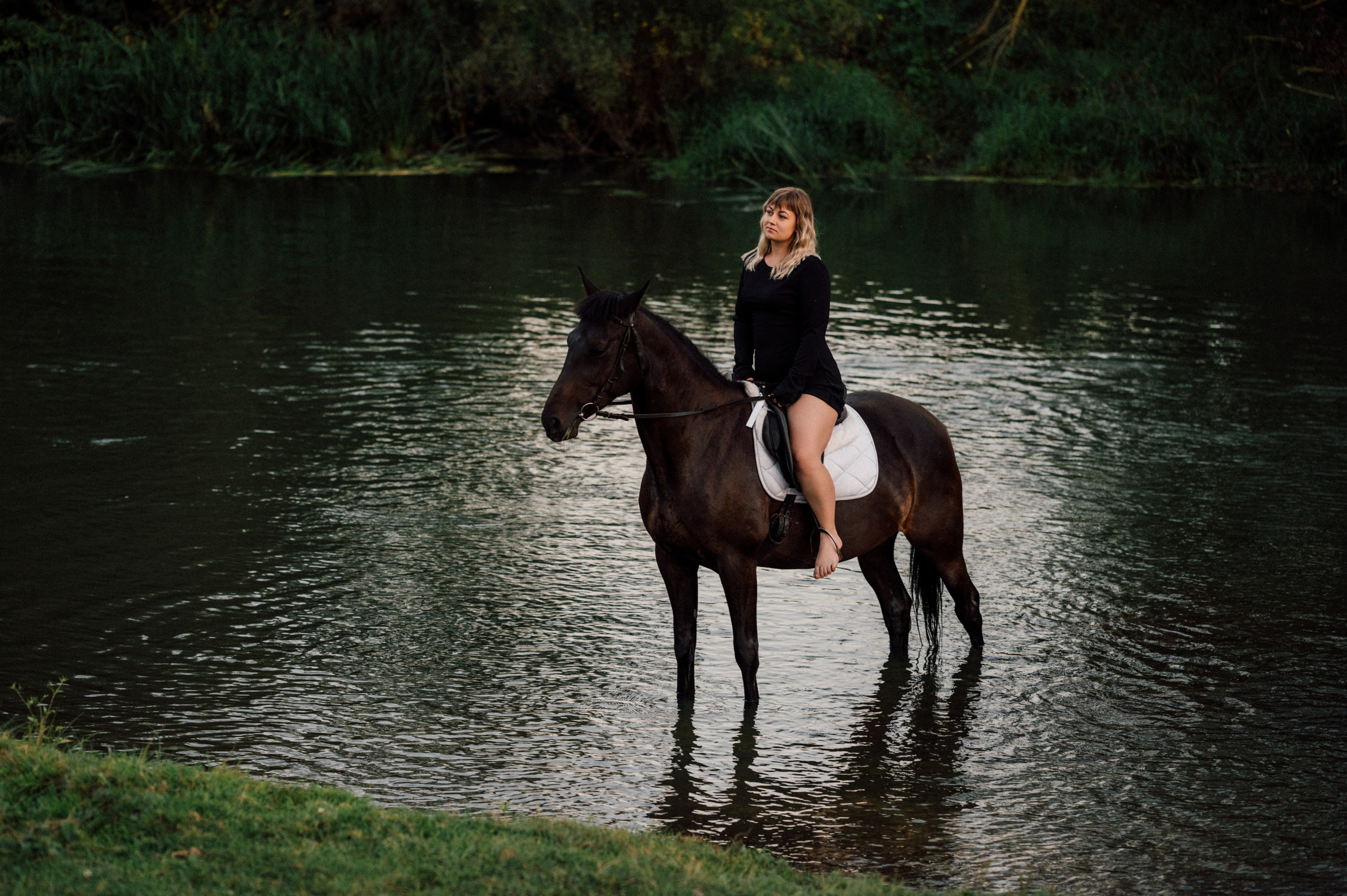 Светлана с лошадкой. Портретный, семейный, свадебный фотограф. Бизнес, контент съёмка. Тула