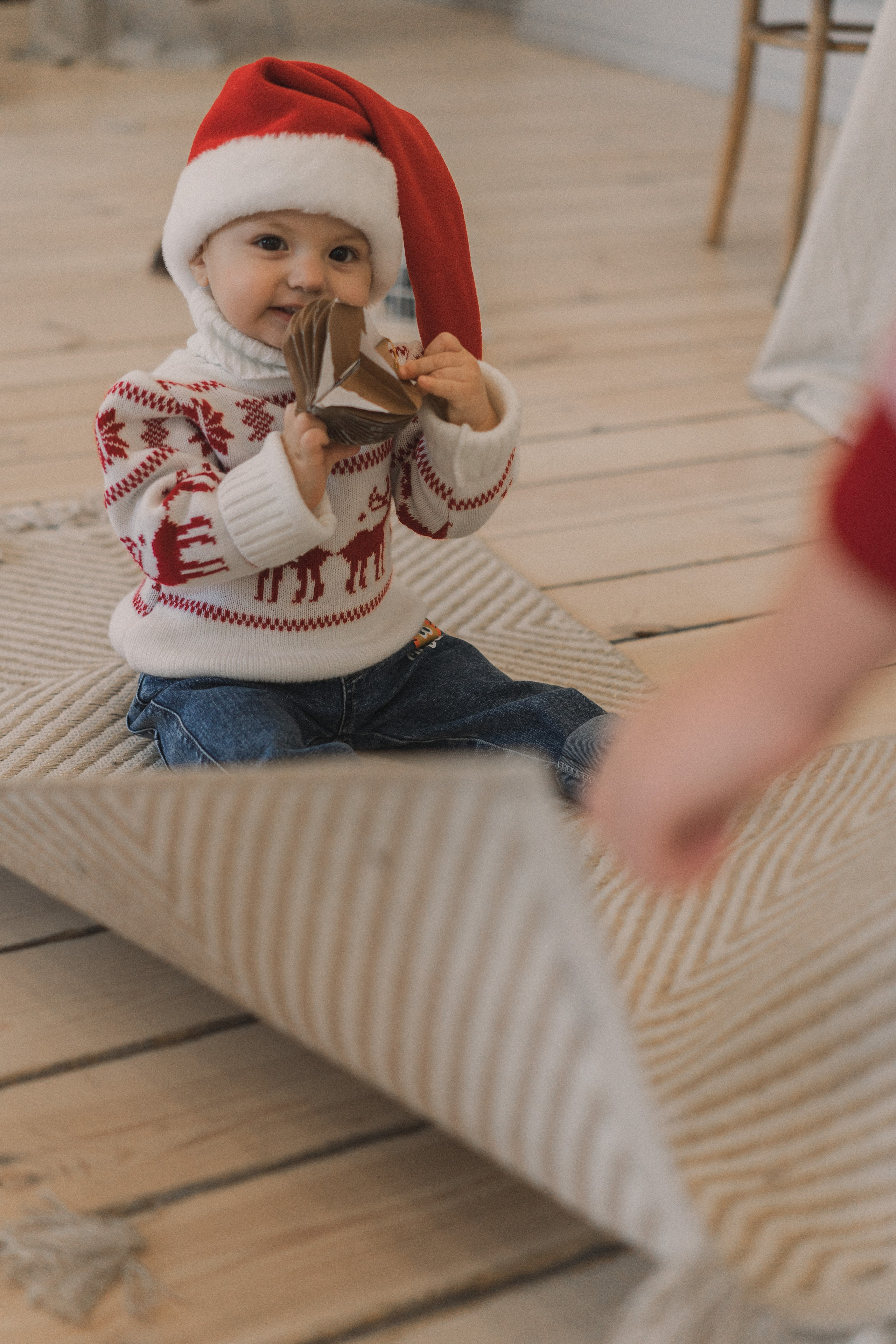 Новогодняя фотосессия мамы и трех детей в студии ВиллаНина. Семейный фотограф Екатеринбург Татьяна Девятых