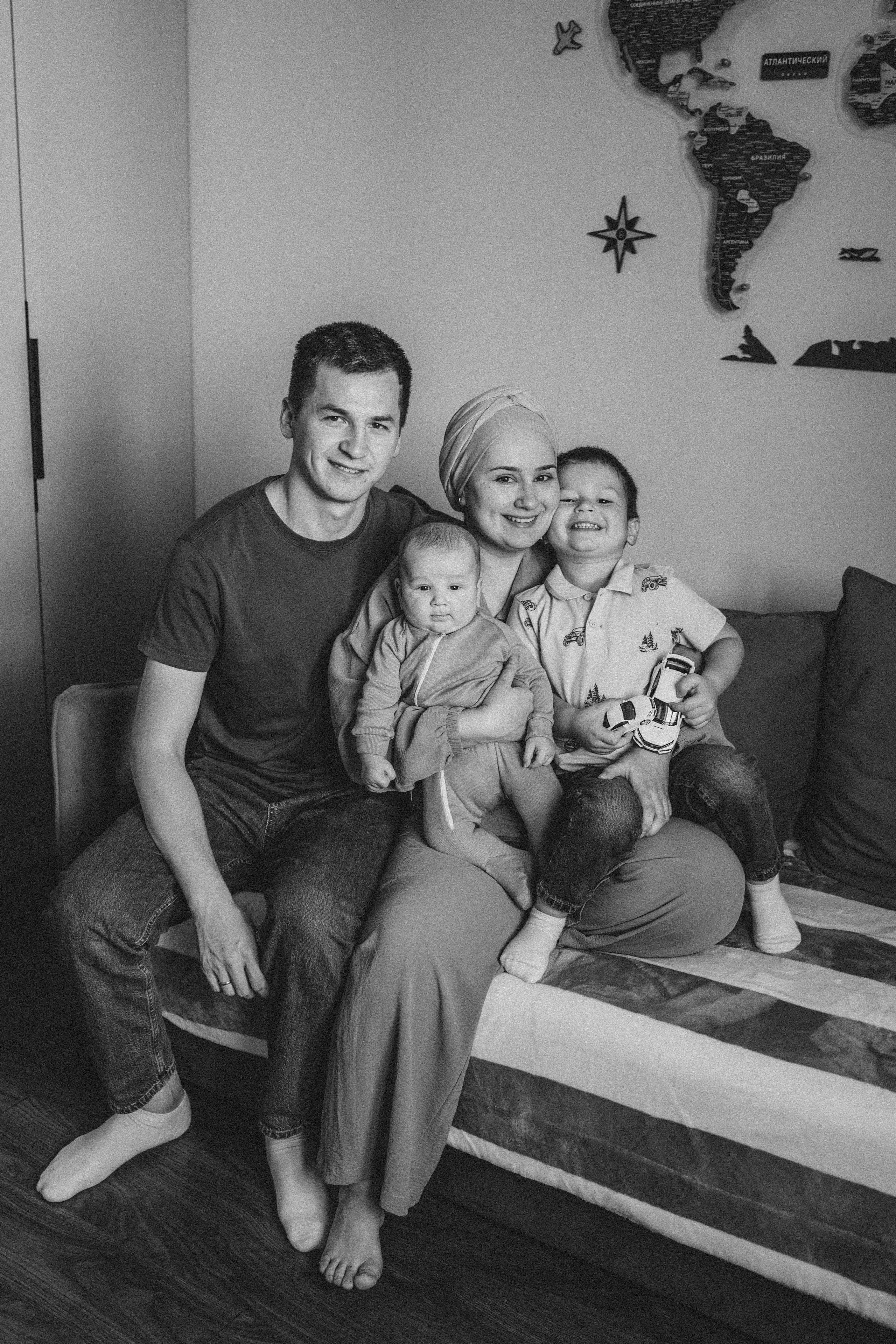 Адам и Исмаил. Семейный и домашний фотограф в Москве и МО Королева Валерия