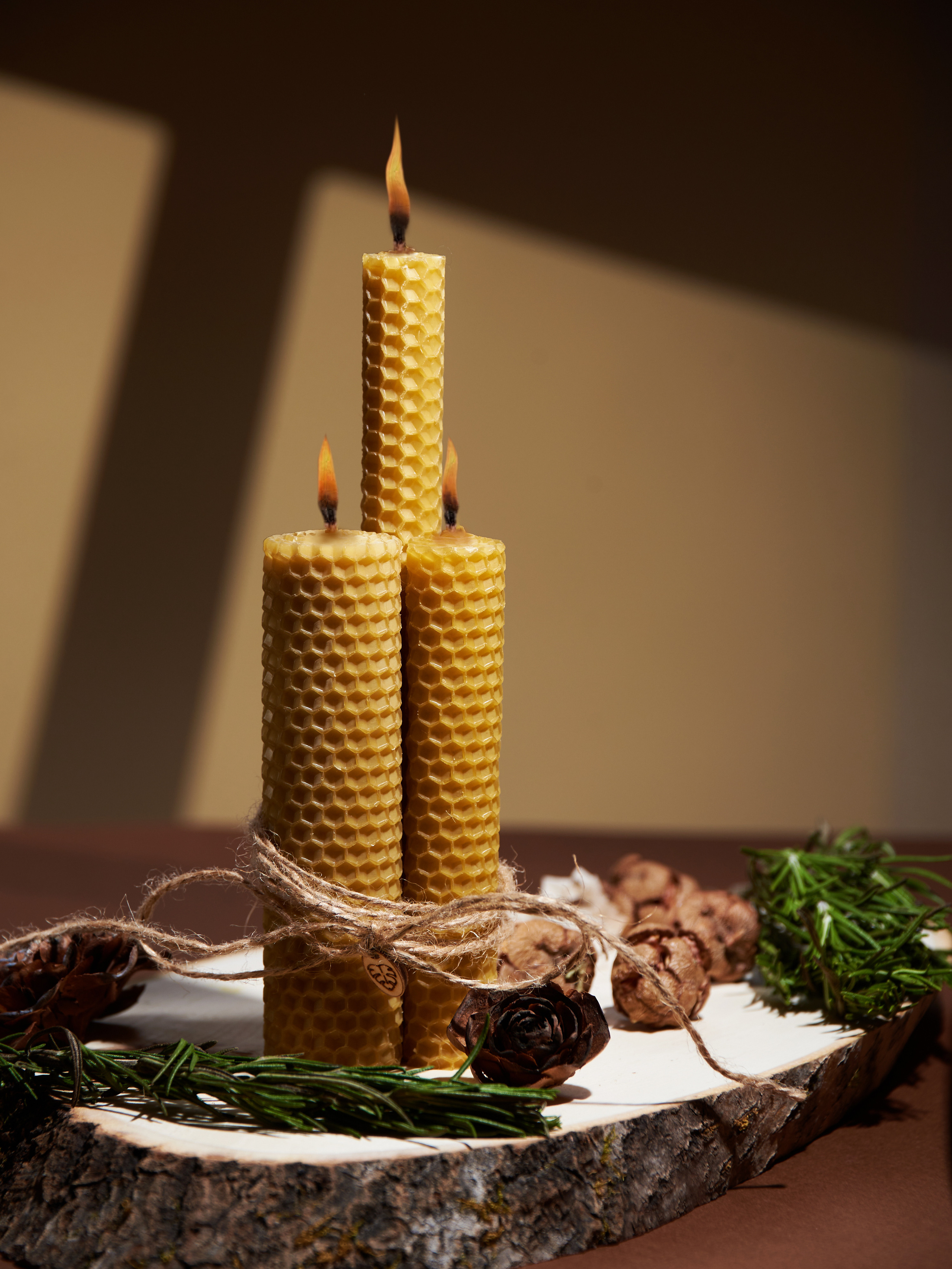 Натуральные восковые свечи. Контент фотограф для бизнеса и маркет-плейсов
