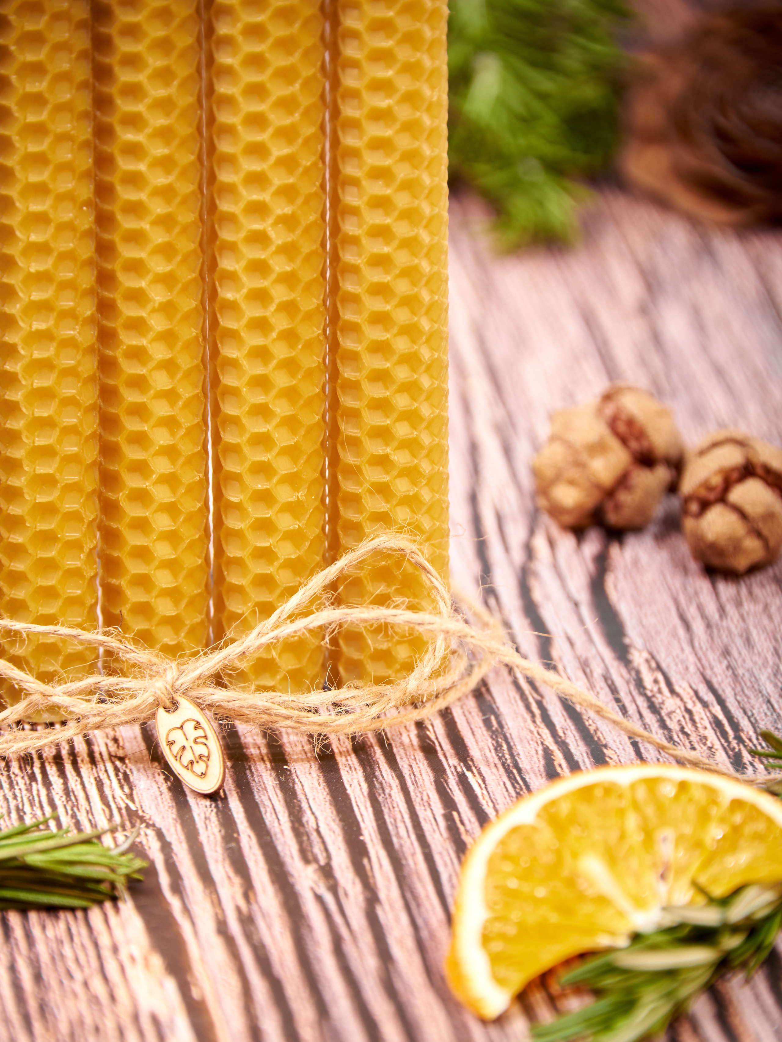 Натуральные восковые свечи. Контент фотограф для бизнеса и маркет-плейсов