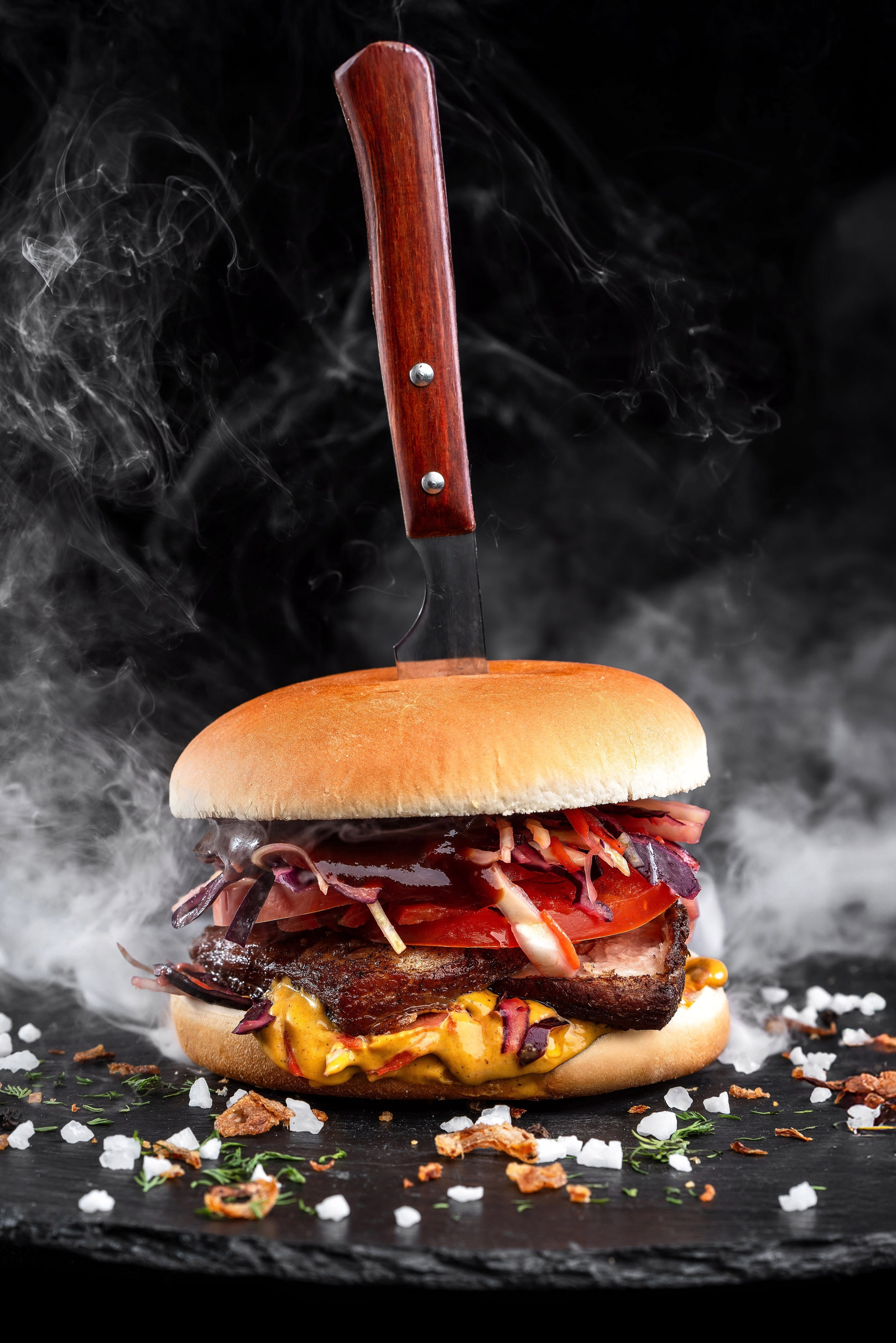 Фуд съемка бургеров. Фотограф Сочи