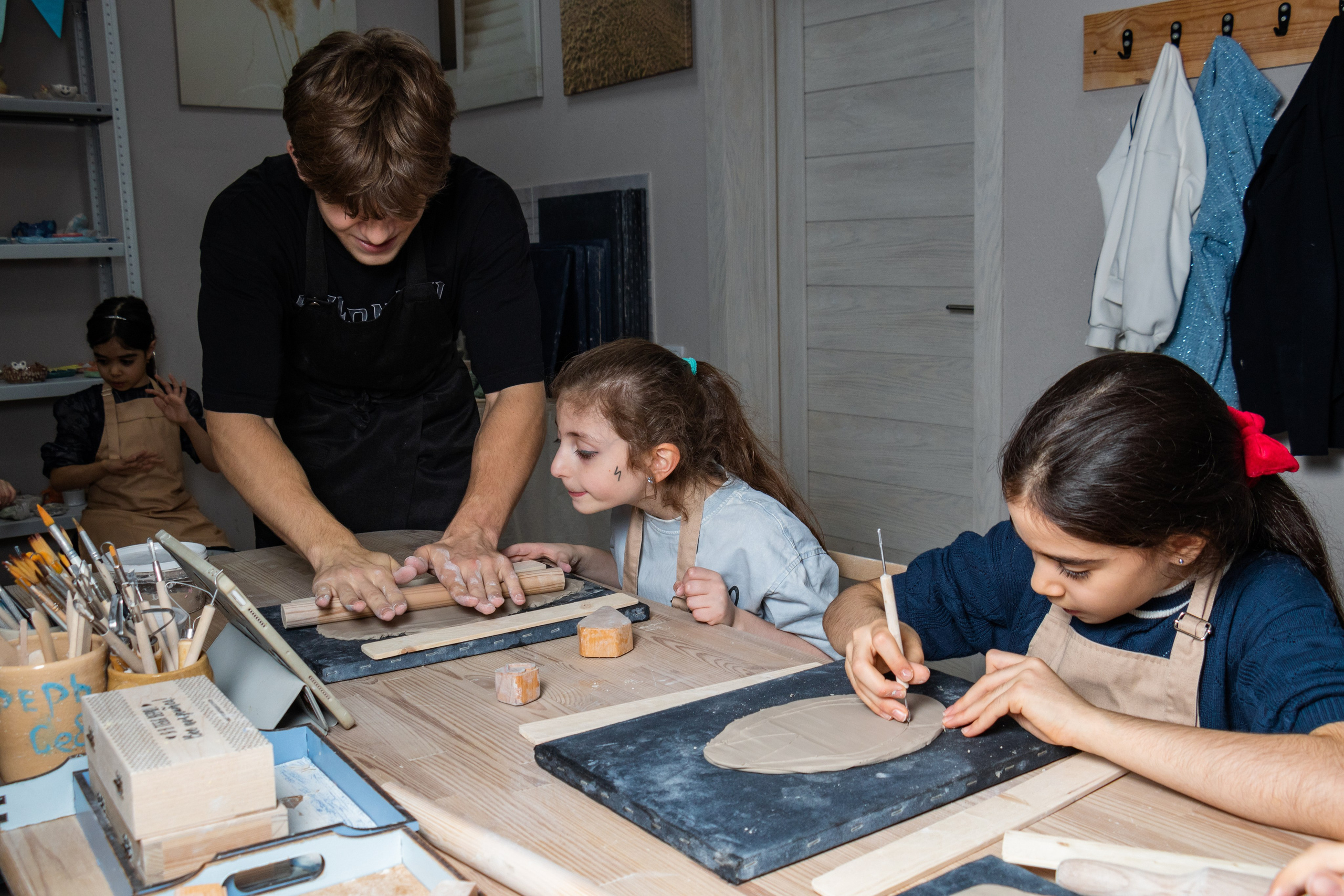 Мастер-класс. Гончарная мастерская. Портретный и репортажный фотограф