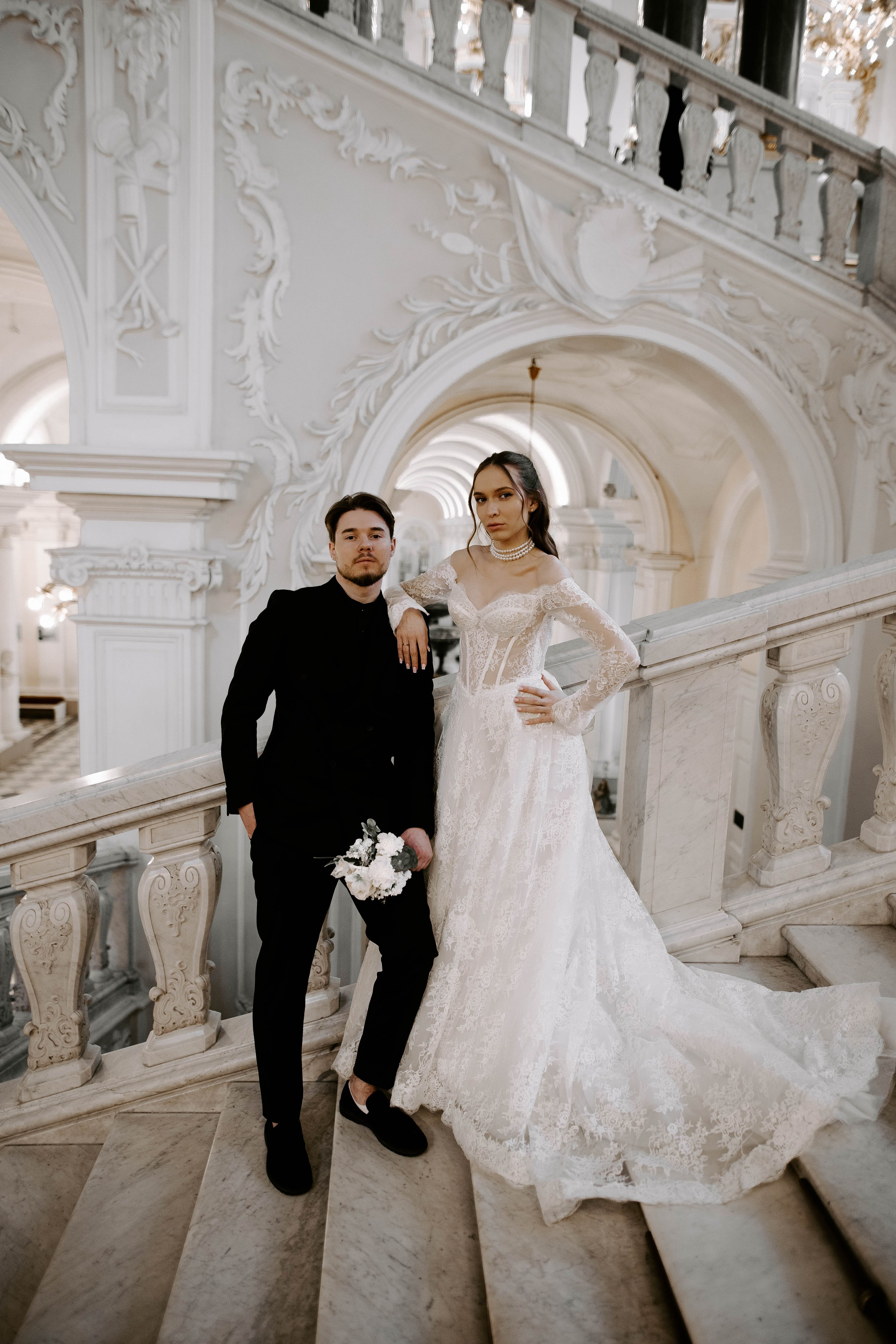 Ольга и Глеб / Эрмитаж. Фотограф Veronika Potaseva