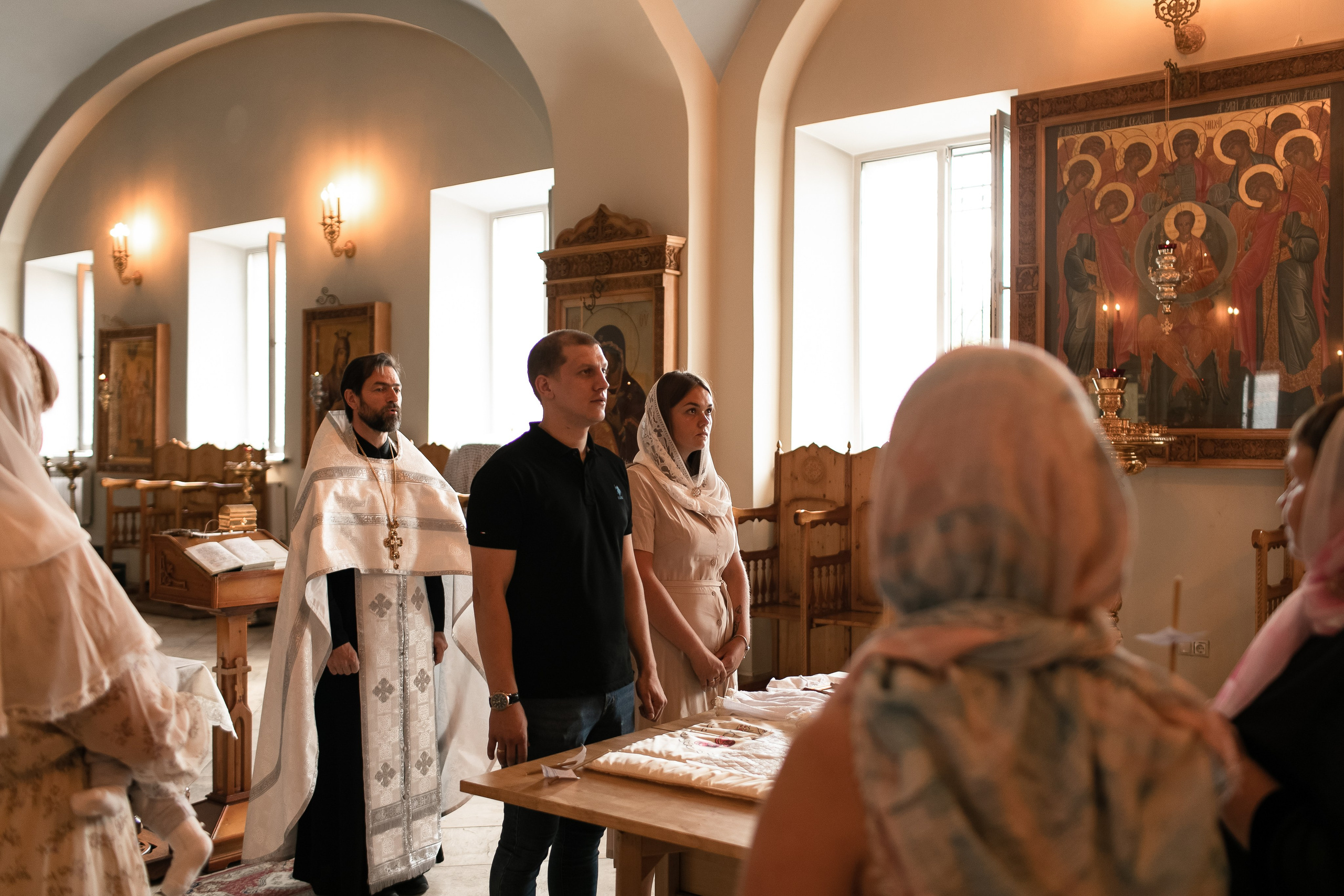 Крещение Анастасии. Свадебный и Семейный фотограф в Москве Александра Вайпер