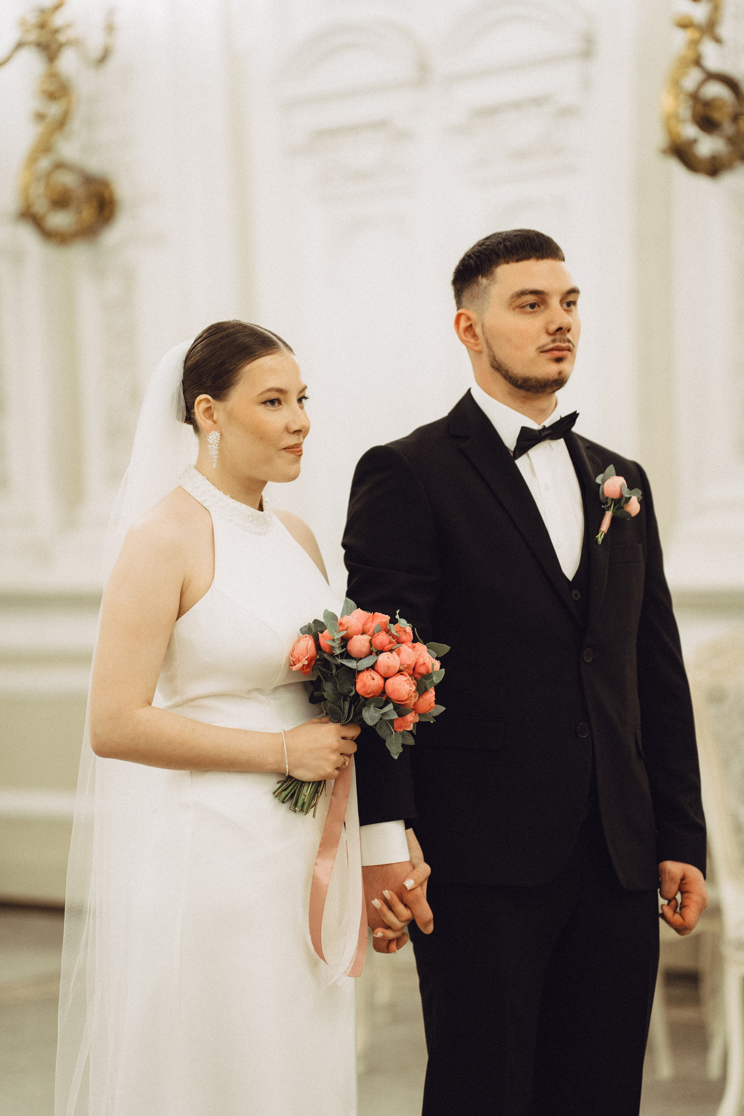 СВАДЕБНАЯ СЬЕМКА В ПЕВОМ ДВОРЦЕ БРАКОСОЧЕТАНИЯ. Профессиональный фотограф, Санкт-Петербург — Виктория Богомолова