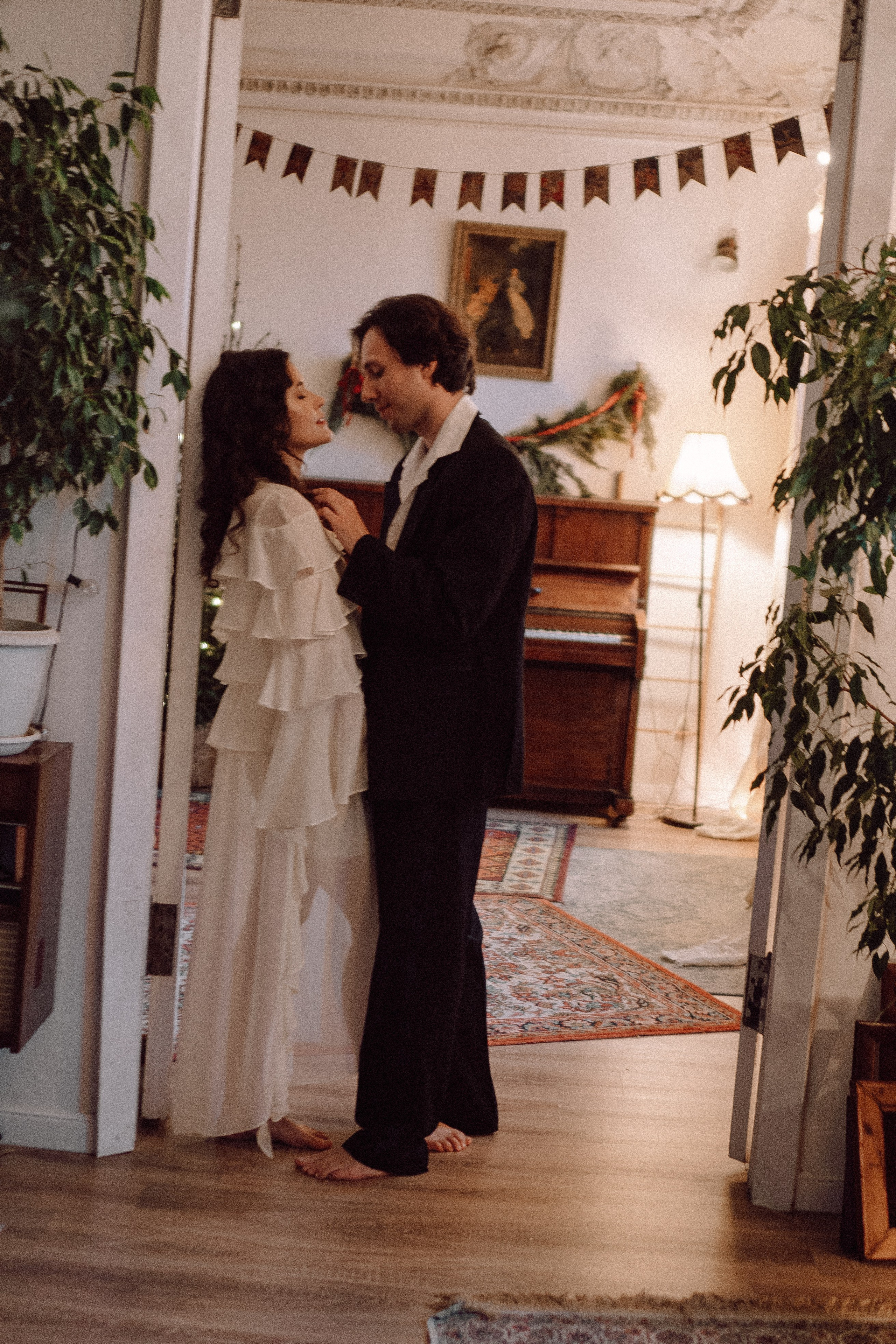 УТРО ЖЕНИХА И НЕВЕСТЫ В ФОТОСТУДИИ И ОСНОВНАЯ ФОТОСЕСИСИЯ ЗИМОЙ. Профессиональный фотограф, Санкт-Петербург — Виктория Богомолова