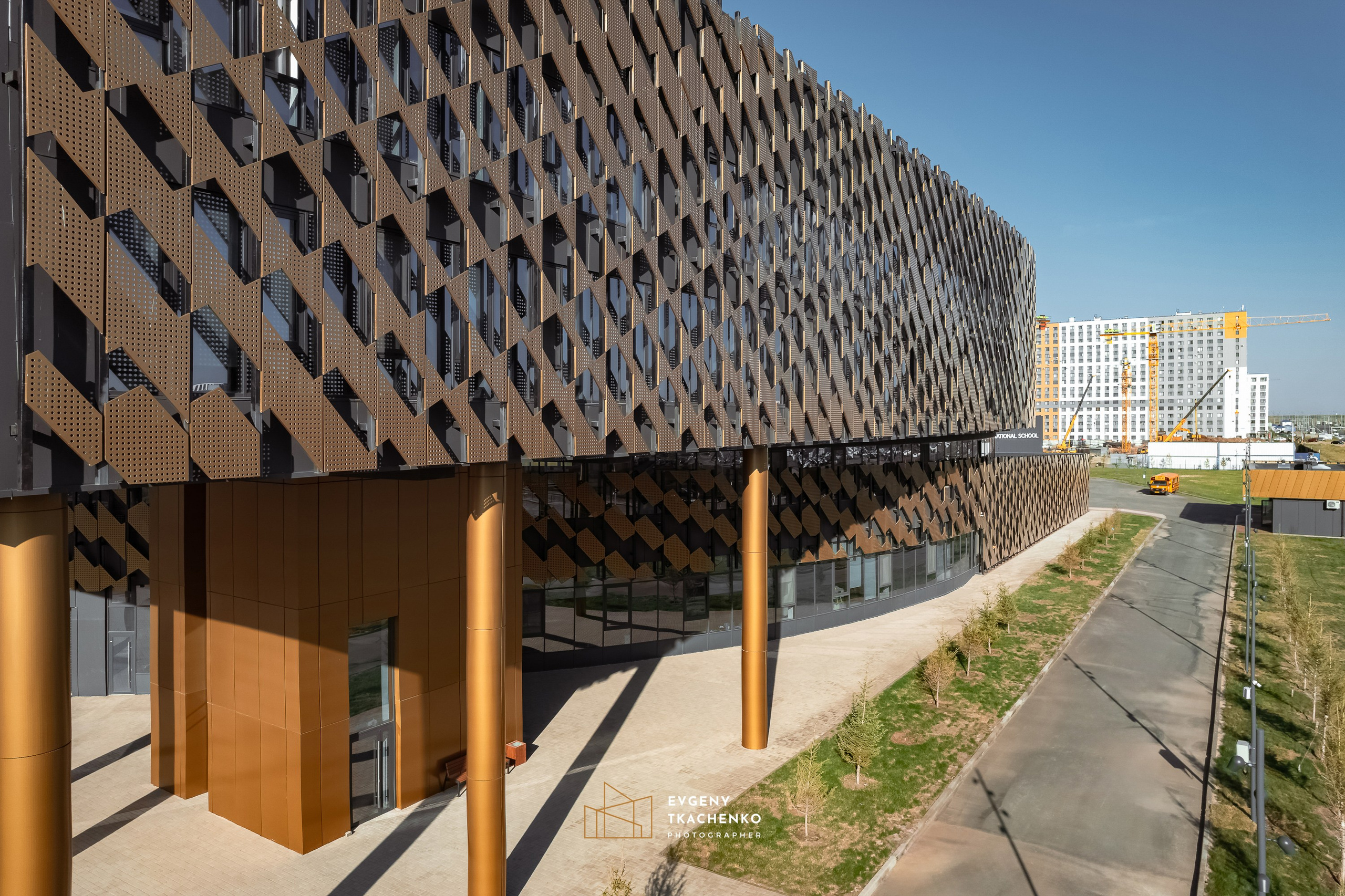 Kazakhstan International School в г. Астана. Архитектурный и интерьерный фотограф в Казахстане