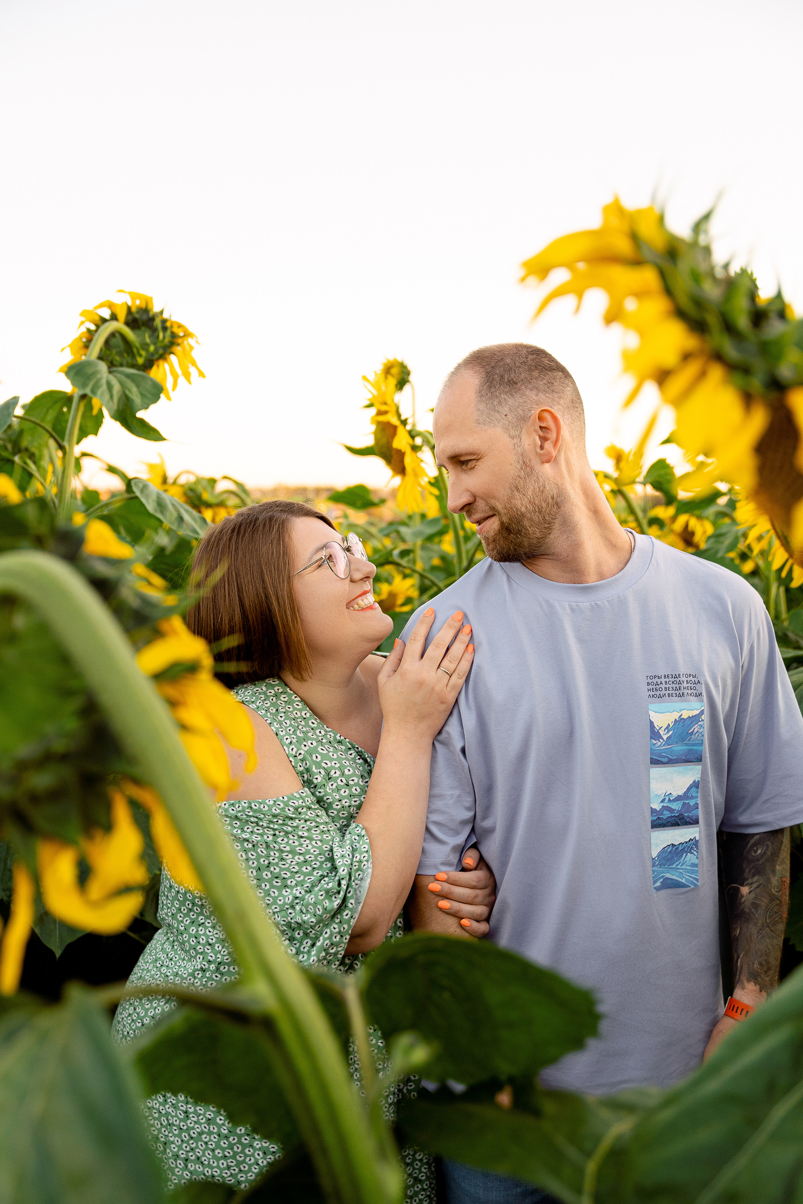 Подсолнуховое веселье. Свадебный и портретный фотограф в Минске Наташа Каракулова