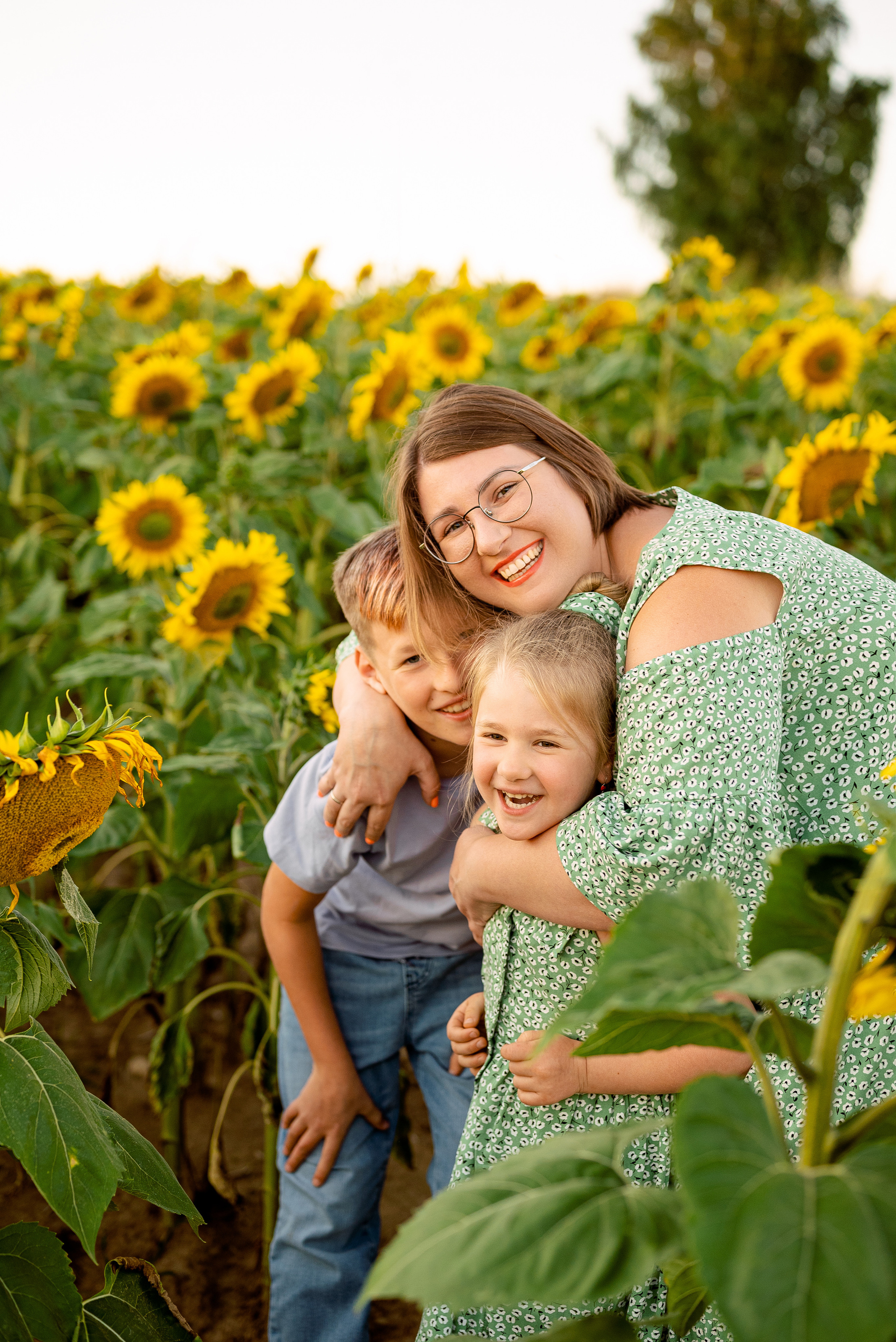 Подсолнуховое веселье. Свадебный и портретный фотограф в Минске Наташа Каракулова