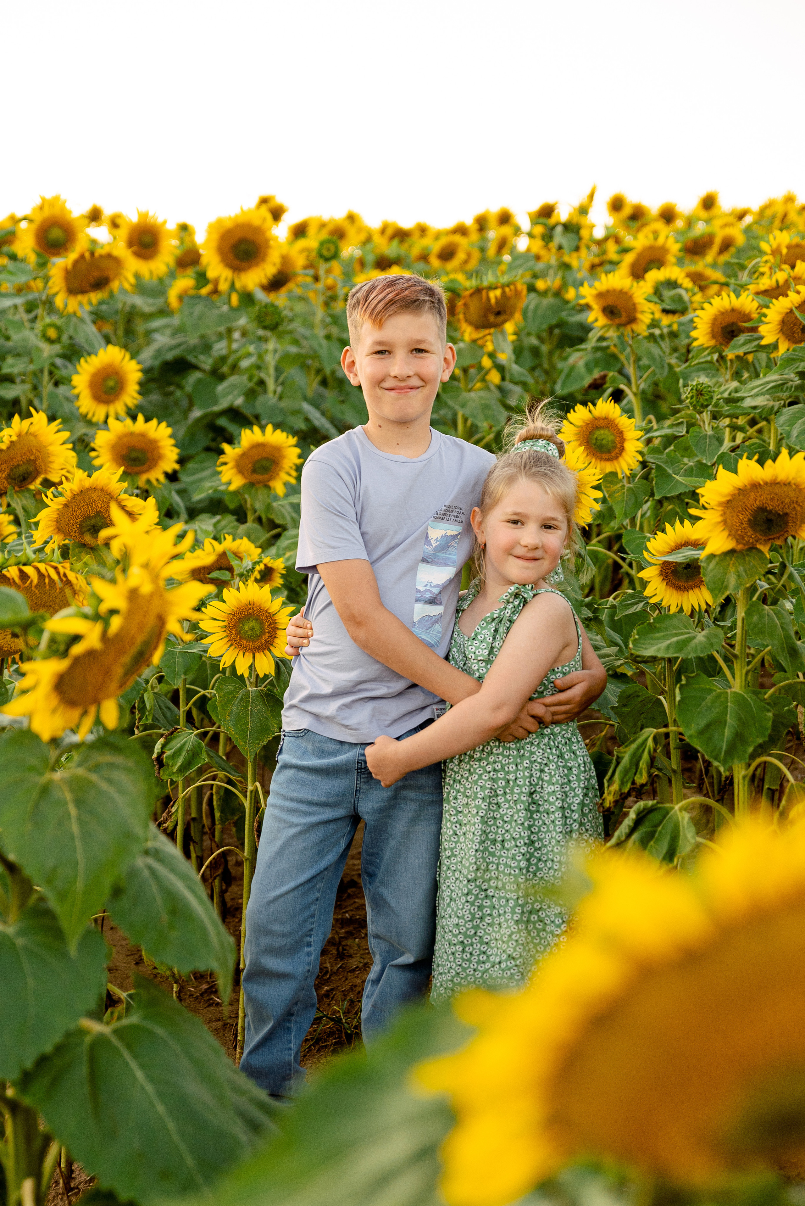 Подсолнуховое веселье. Свадебный и портретный фотограф в Минске Наташа Каракулова