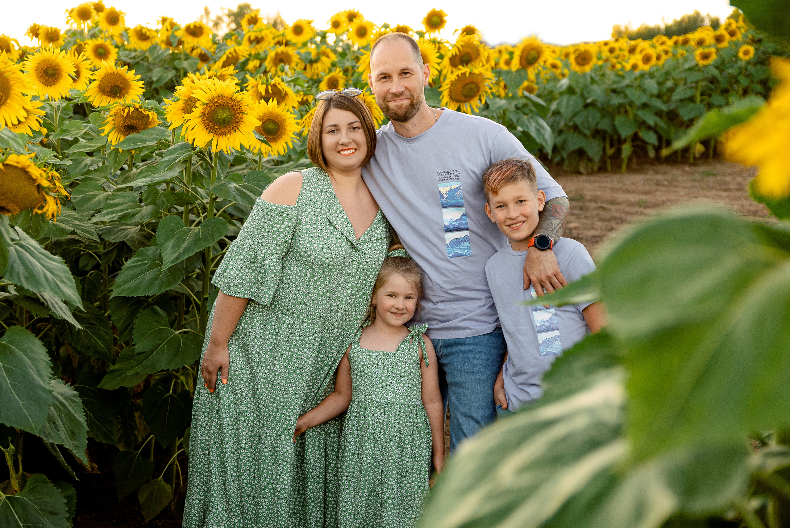Подсолнуховое веселье. Свадебный и портретный фотограф в Минске Наташа Каракулова