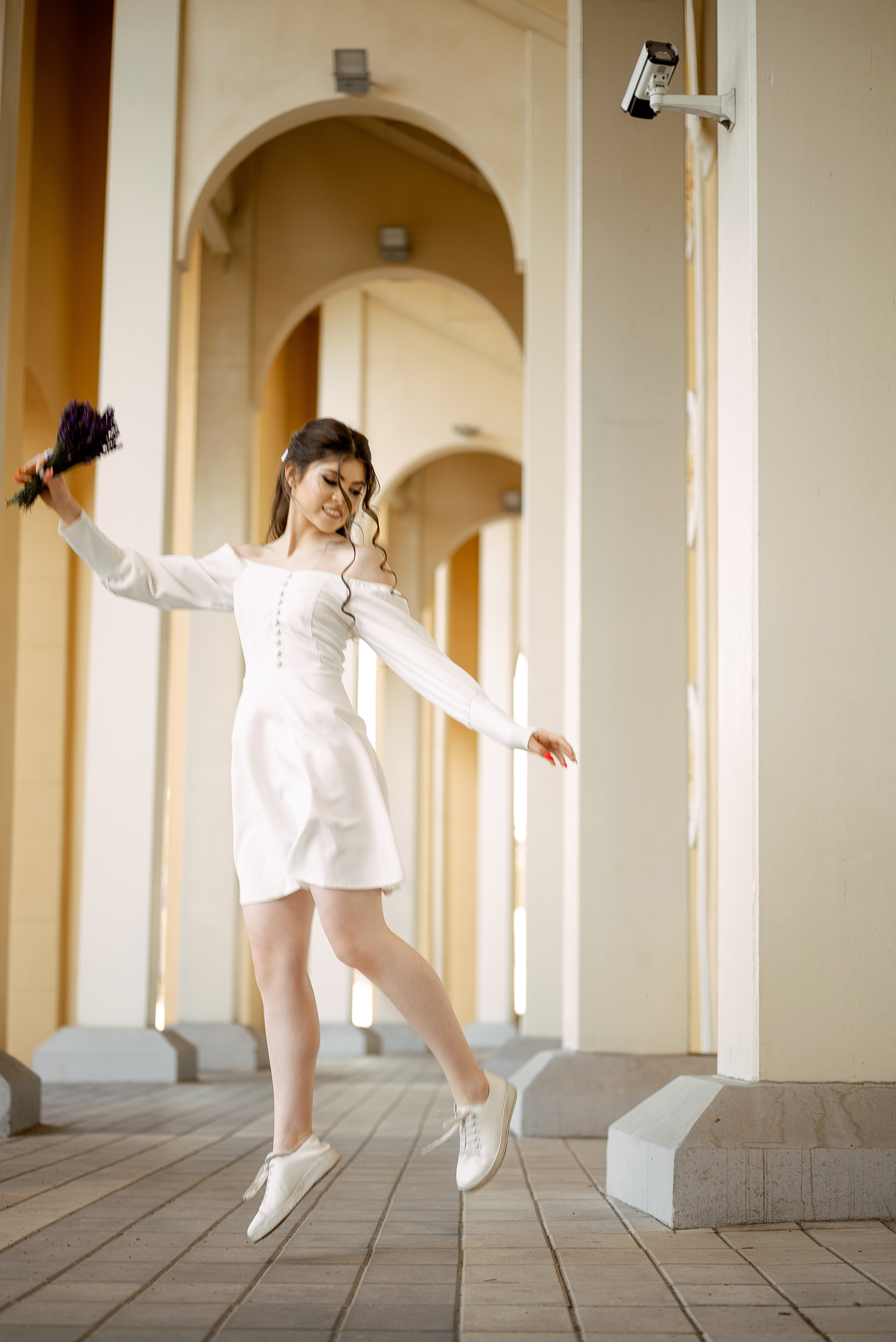 Катя с лавандой. Свадебный и портретный фотограф в Минске Наташа Каракулова