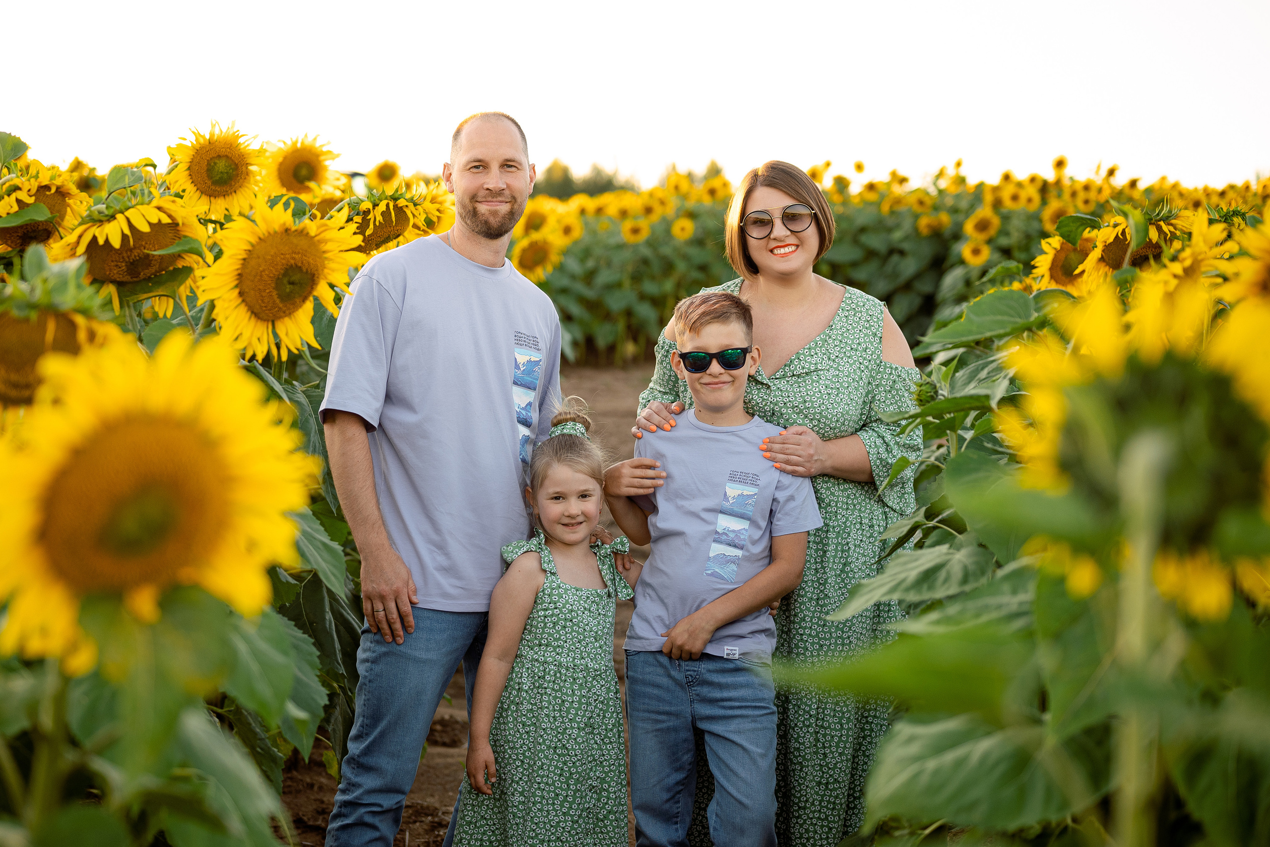 Подсолнуховое веселье. Свадебный и портретный фотограф в Минске Наташа Каракулова