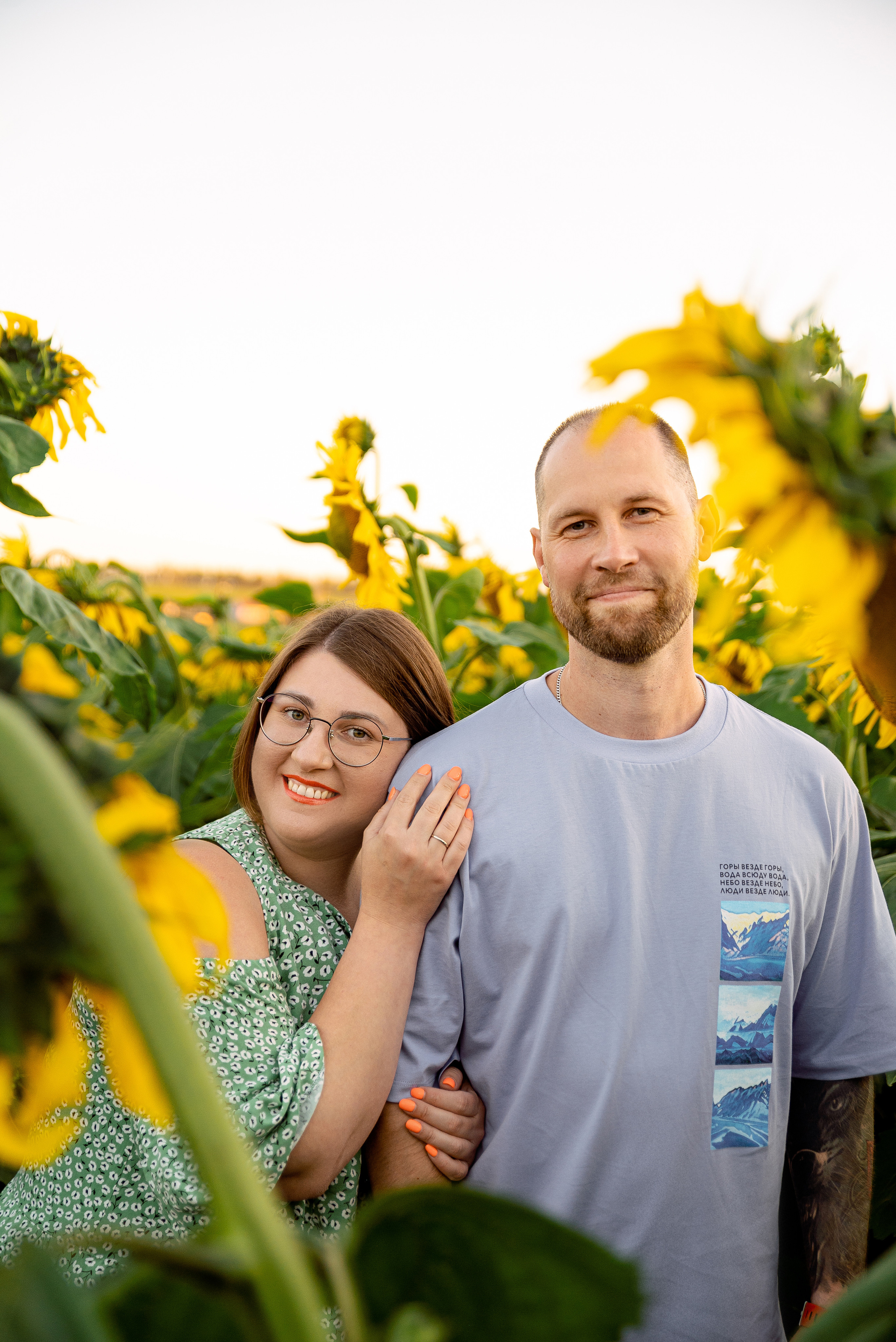 Подсолнуховое веселье. Свадебный и портретный фотограф в Минске Наташа Каракулова