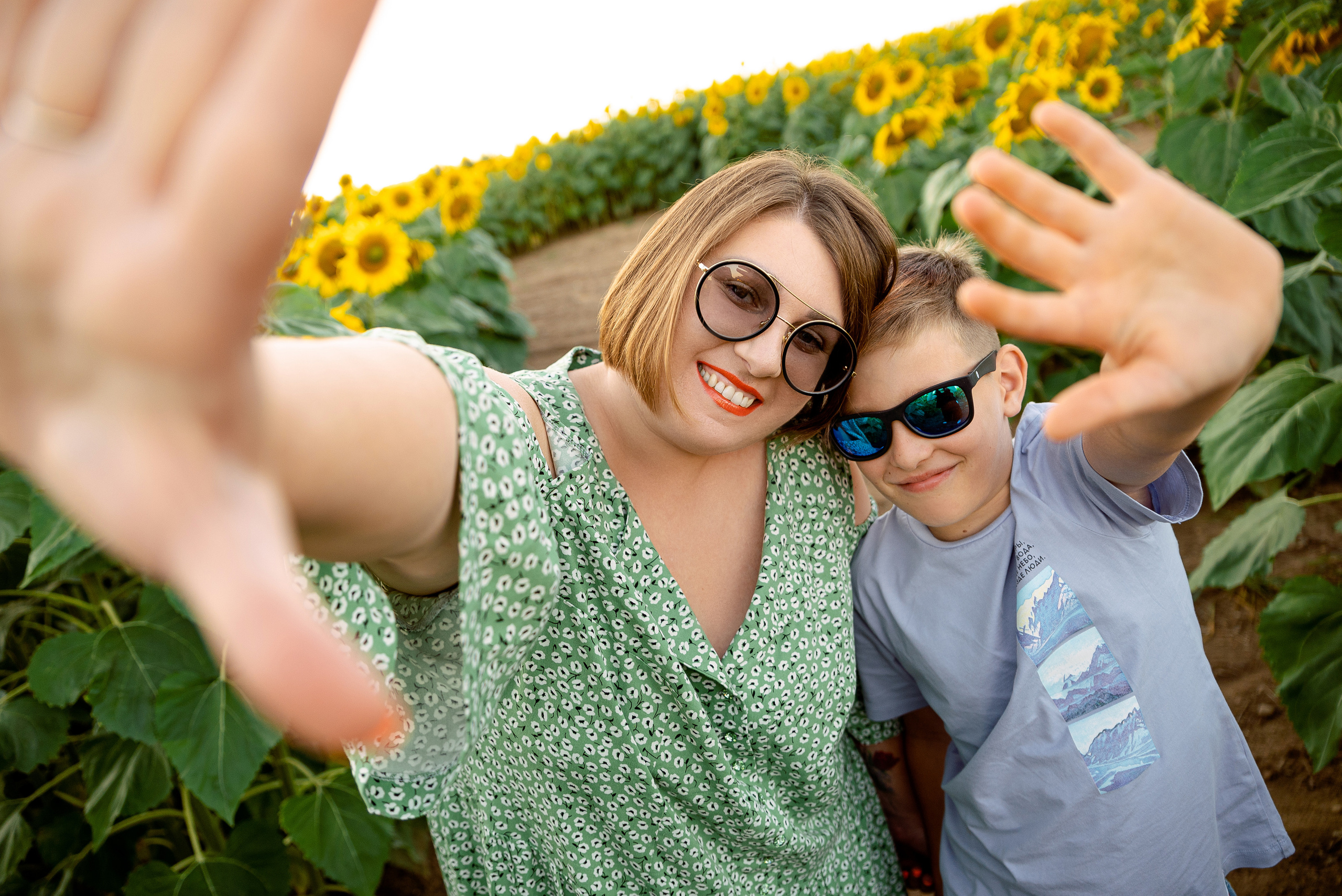 Подсолнуховое веселье. Свадебный и портретный фотограф в Минске Наташа Каракулова