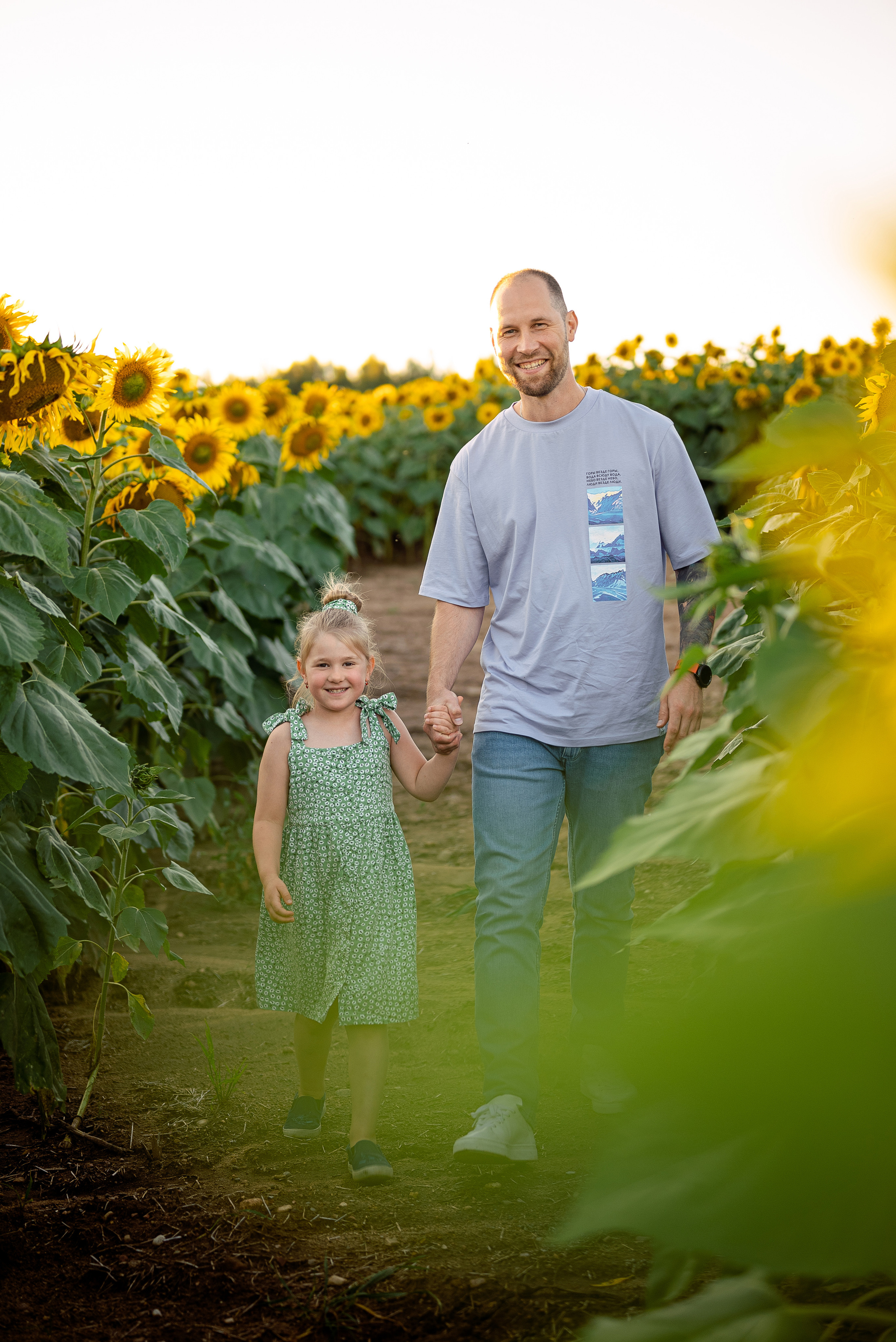 Подсолнуховое веселье. Свадебный и портретный фотограф в Минске Наташа Каракулова