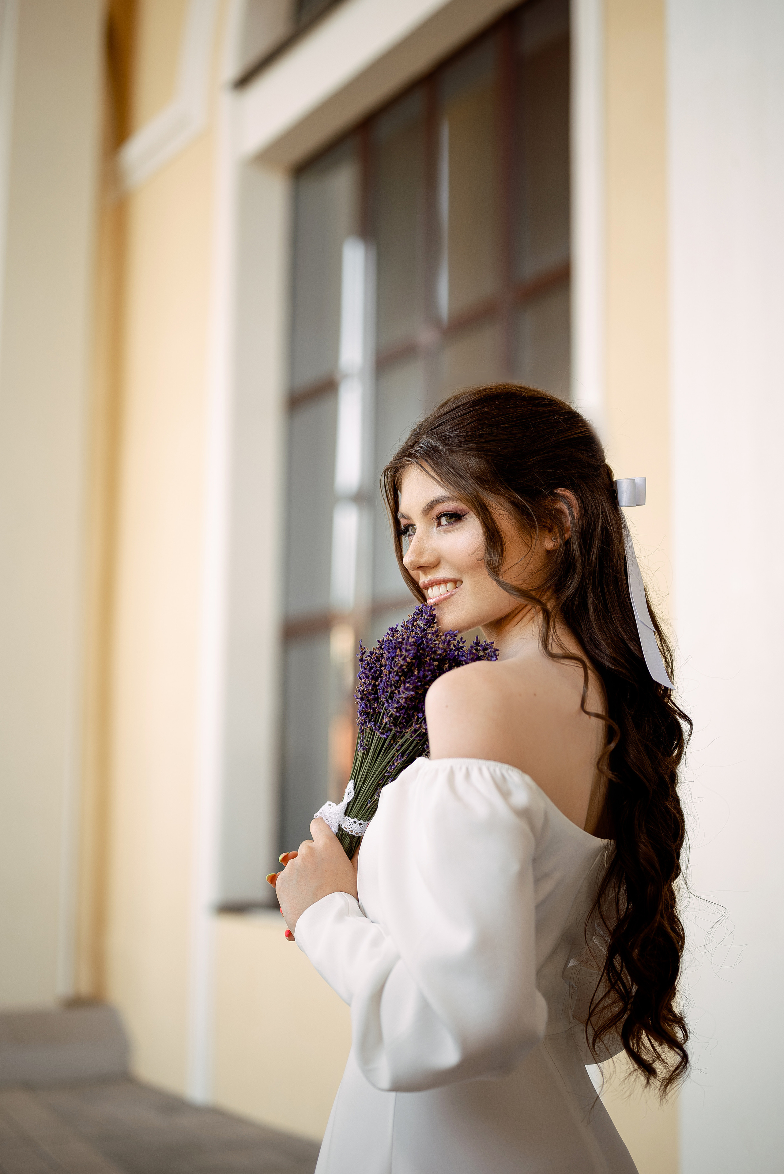 Катя с лавандой. Свадебный и портретный фотограф в Минске Наташа Каракулова