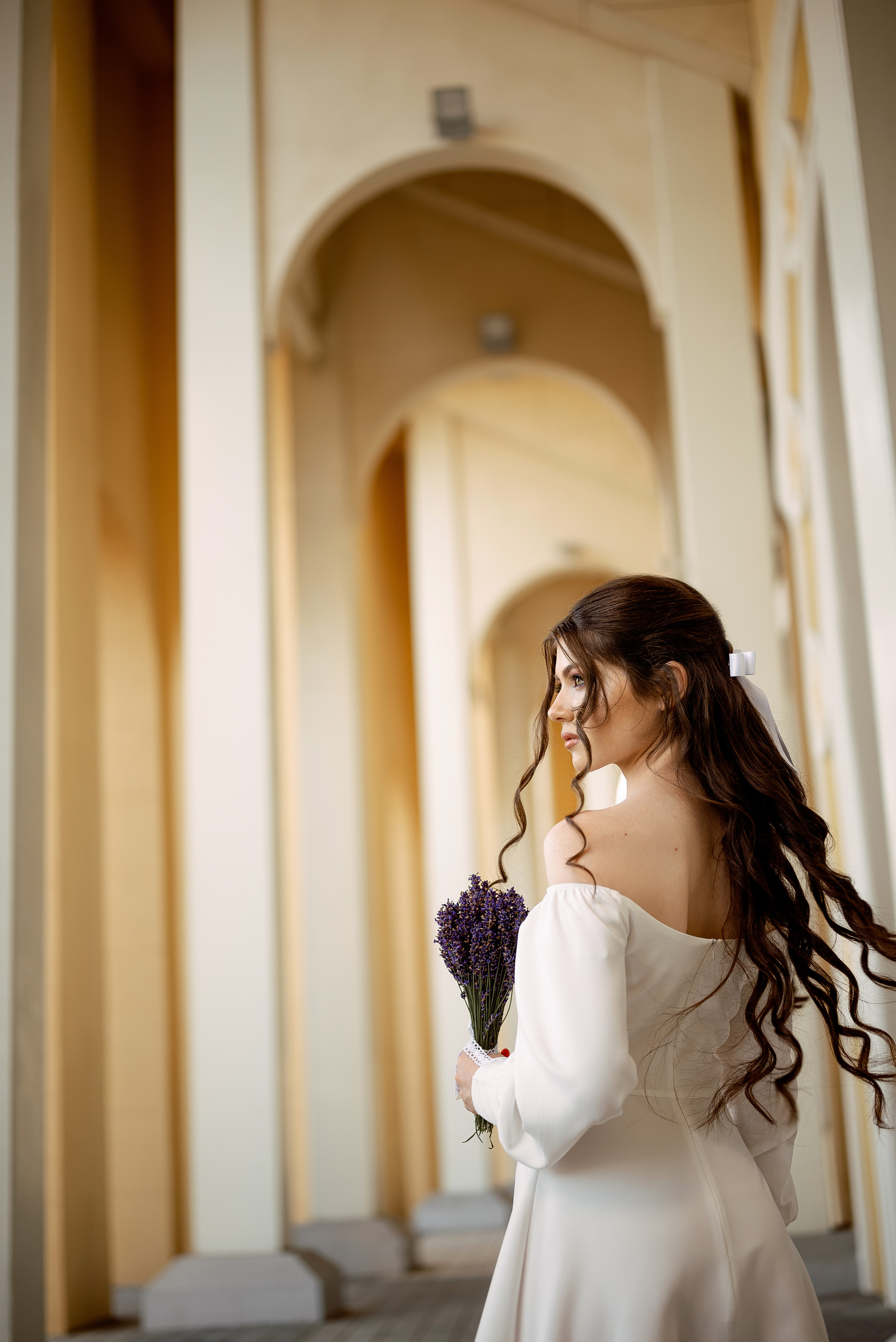 Катя с лавандой. Свадебный и портретный фотограф в Минске Наташа Каракулова