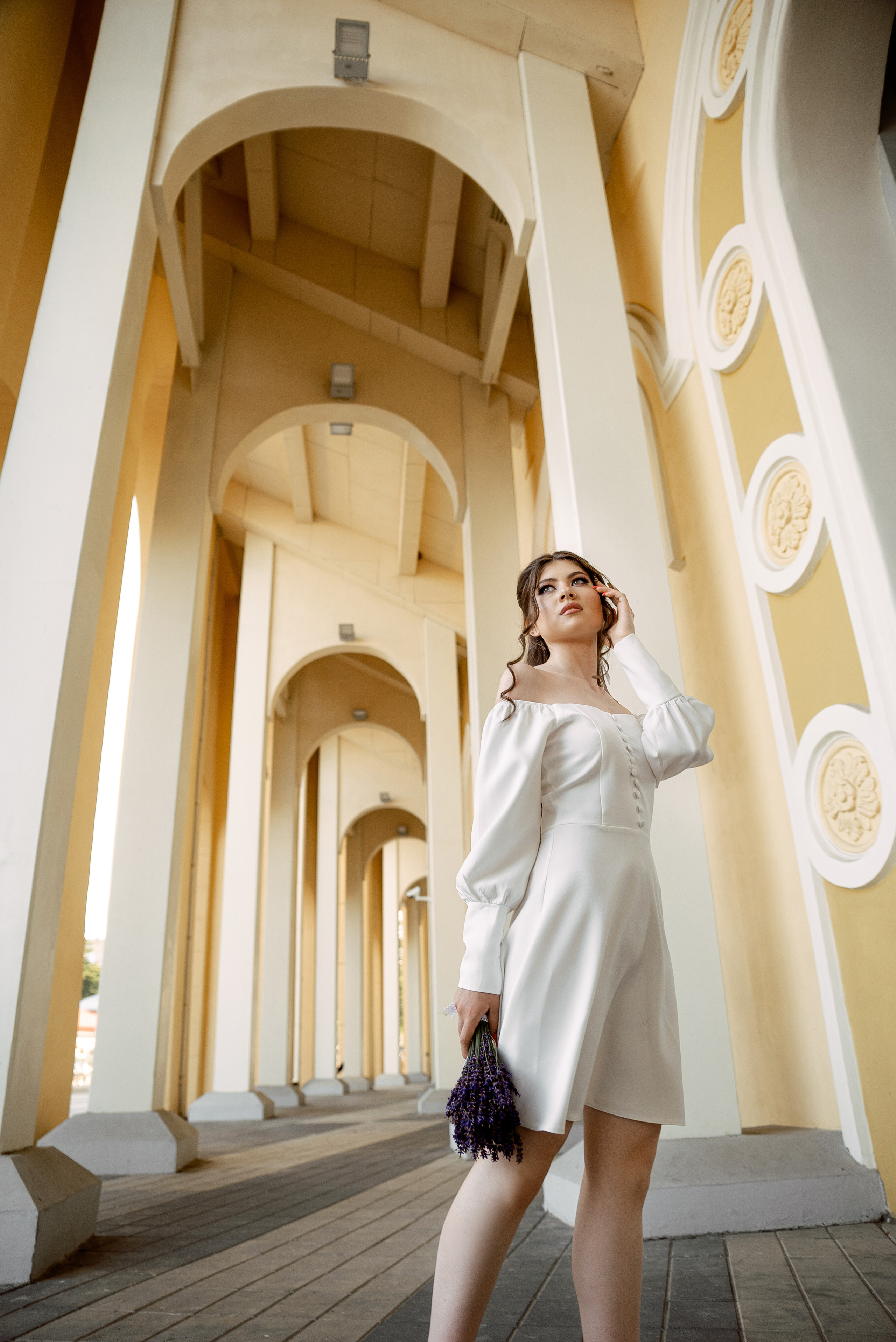 Катя с лавандой. Свадебный и портретный фотограф в Минске Наташа Каракулова