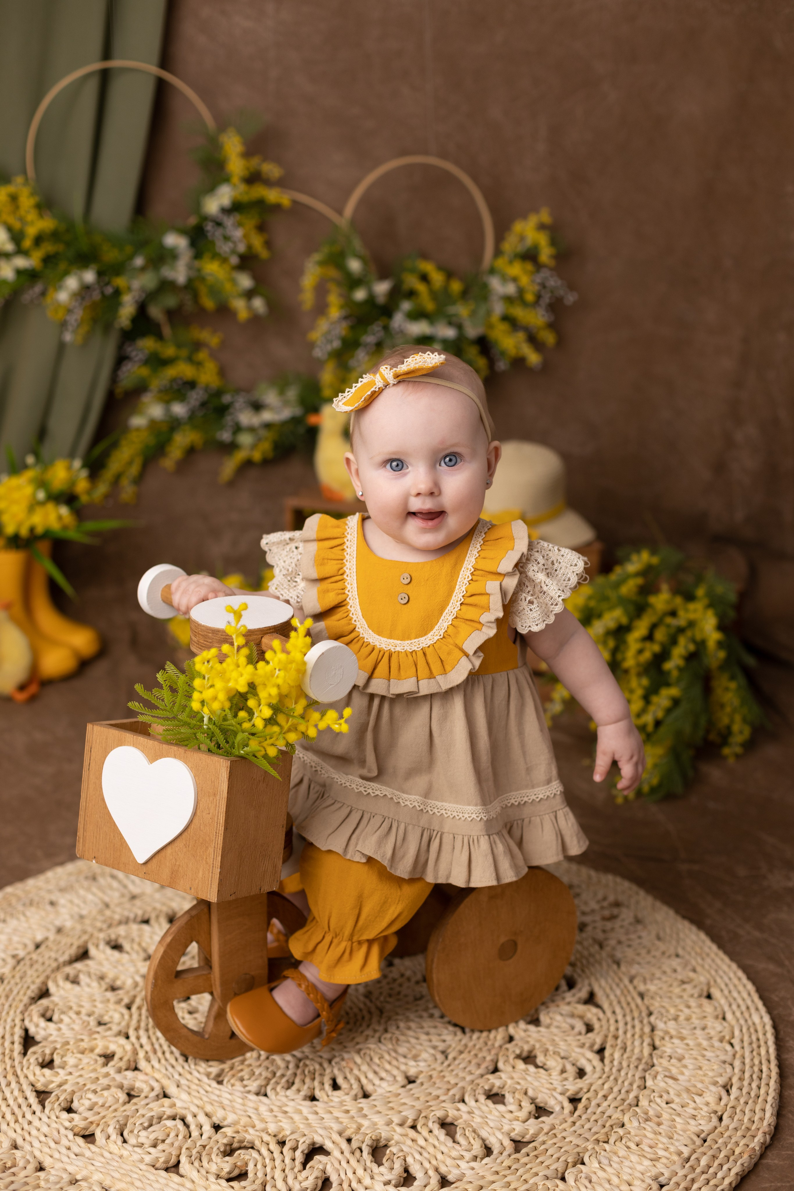 Весенний фотопроект для детей с рождения до года. Фотограф новорожденных, детский фотограф в г. Оренбурге Екатерина Козлова