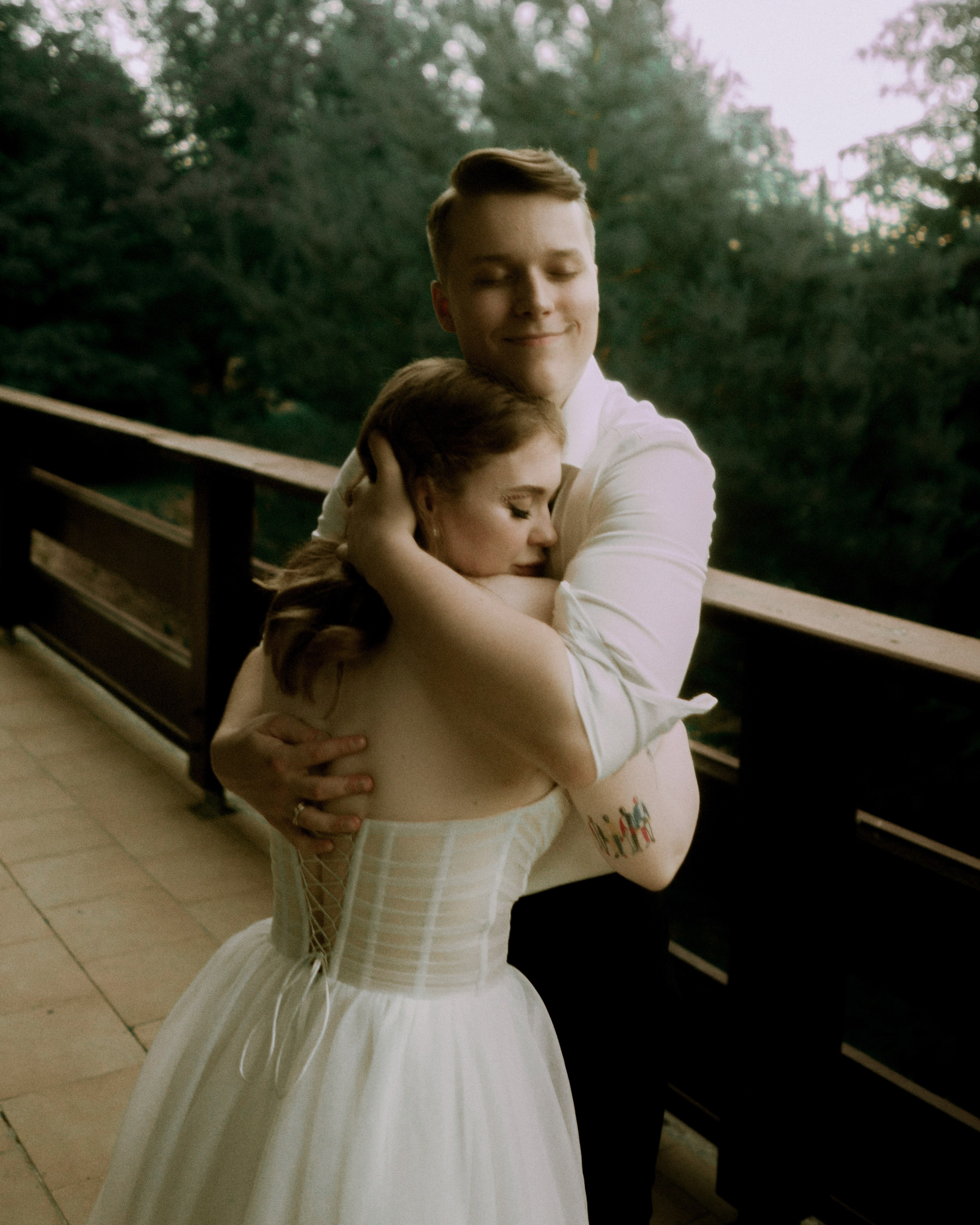 Свадебная субмарина'. Свадебный фотограф в Санкт-Петербурге Миша Репина