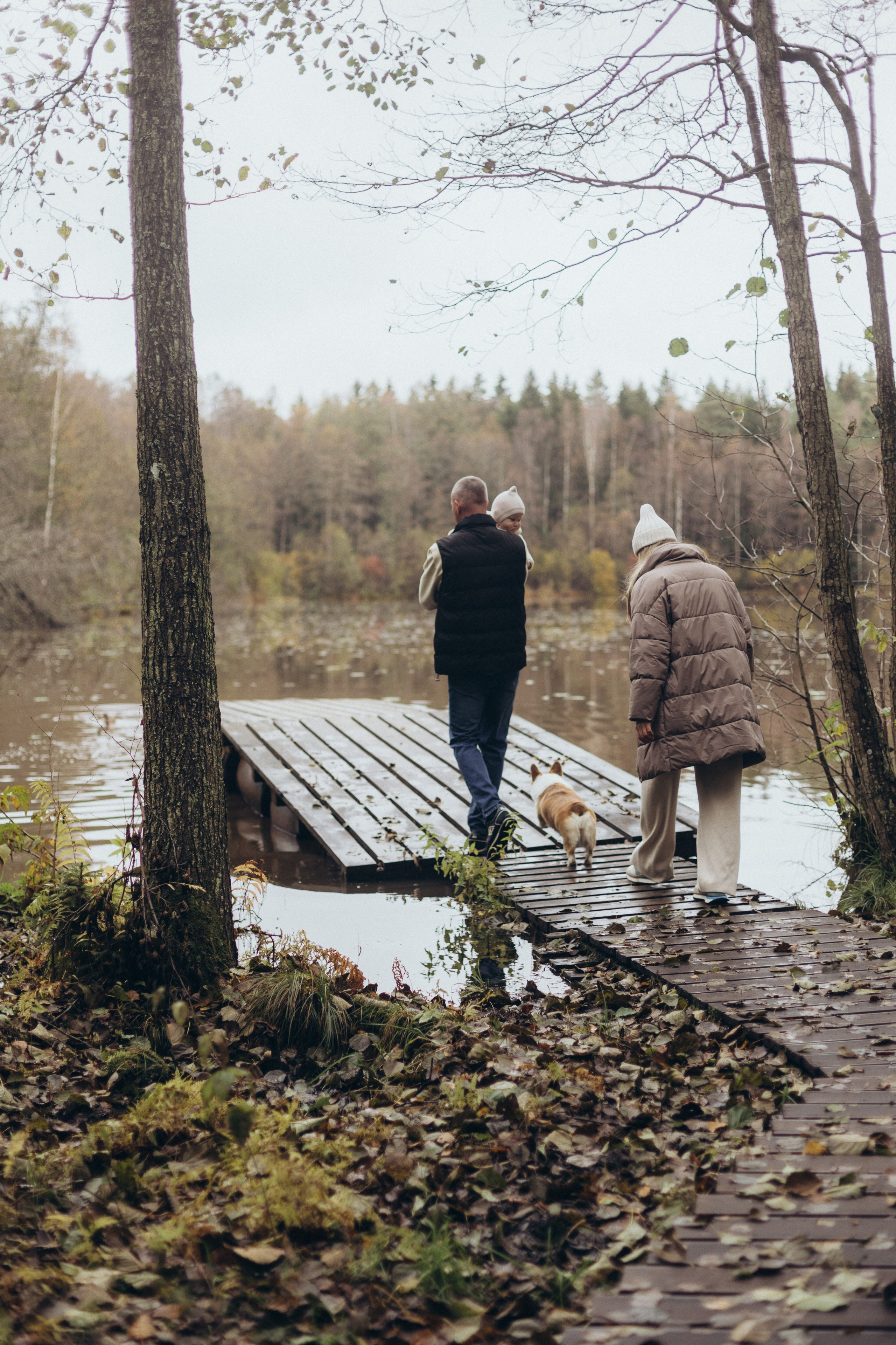 В осеннем лесу. Фотограф из Петербурга