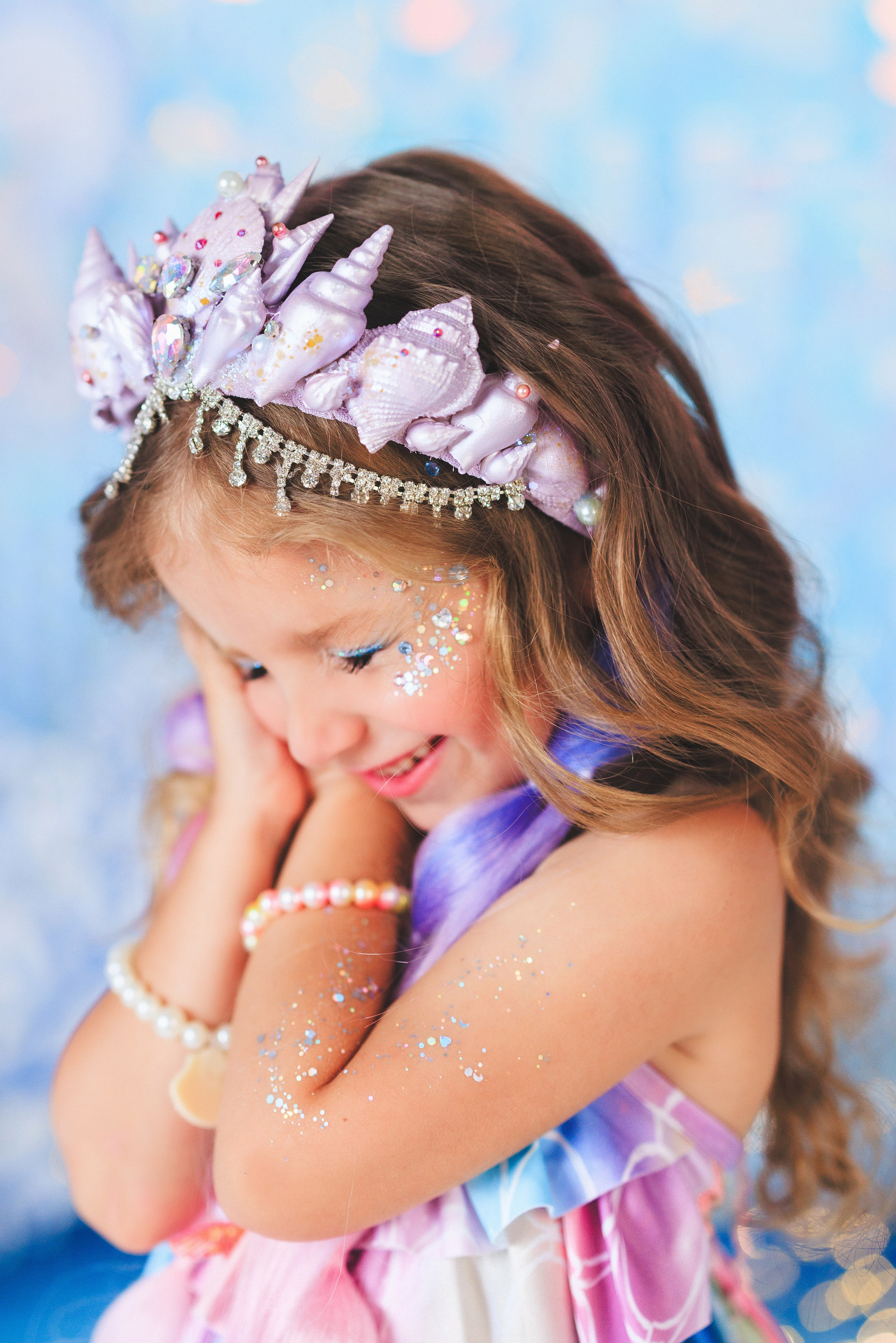 Детская фотосессия в образе «РУСАЛОЧКА», город Краснодар. Семейный и детский фотограф в Краснодаре Анна Трашкова