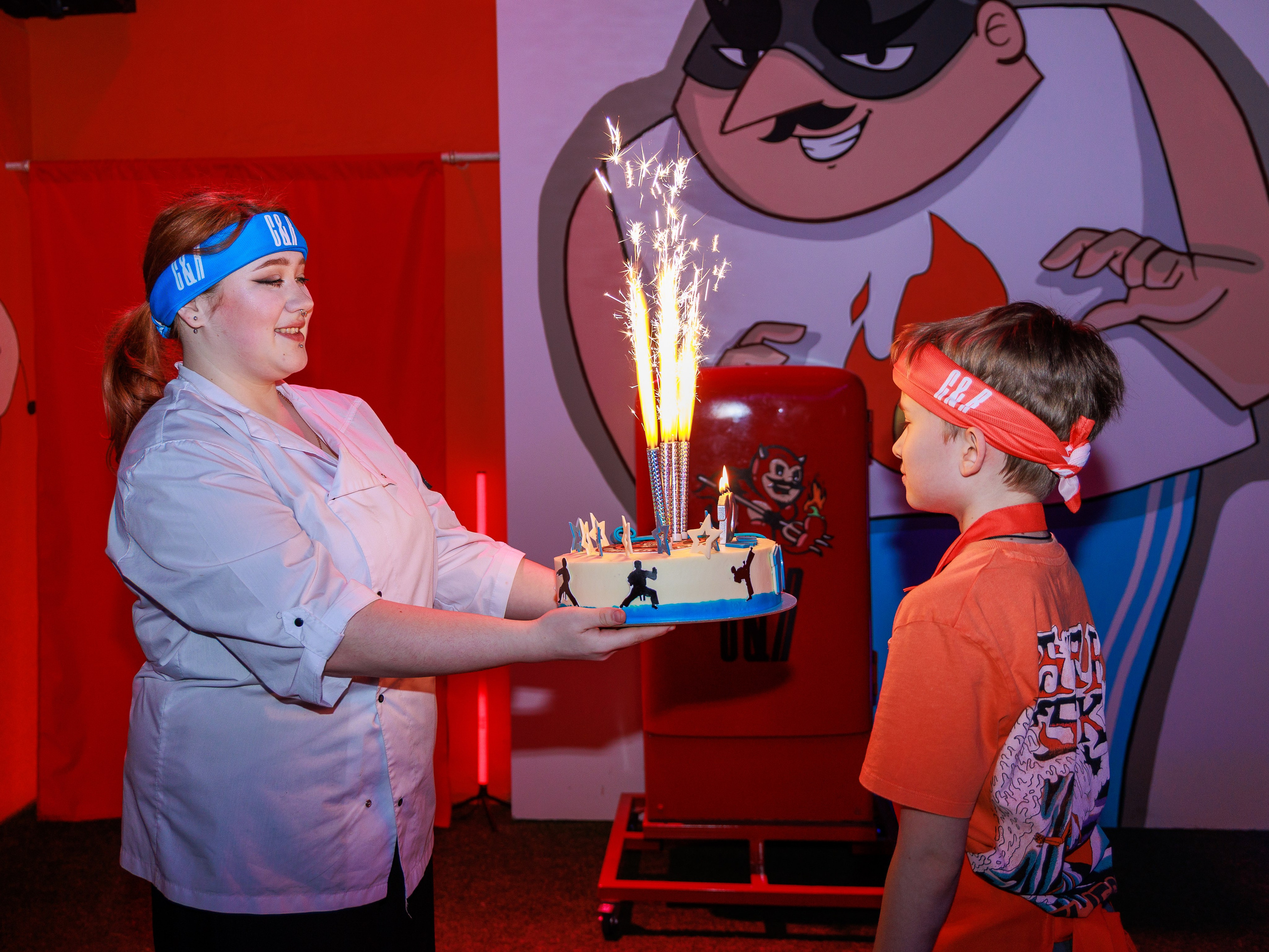 Репортаж детских праздников. Sport Art Foto